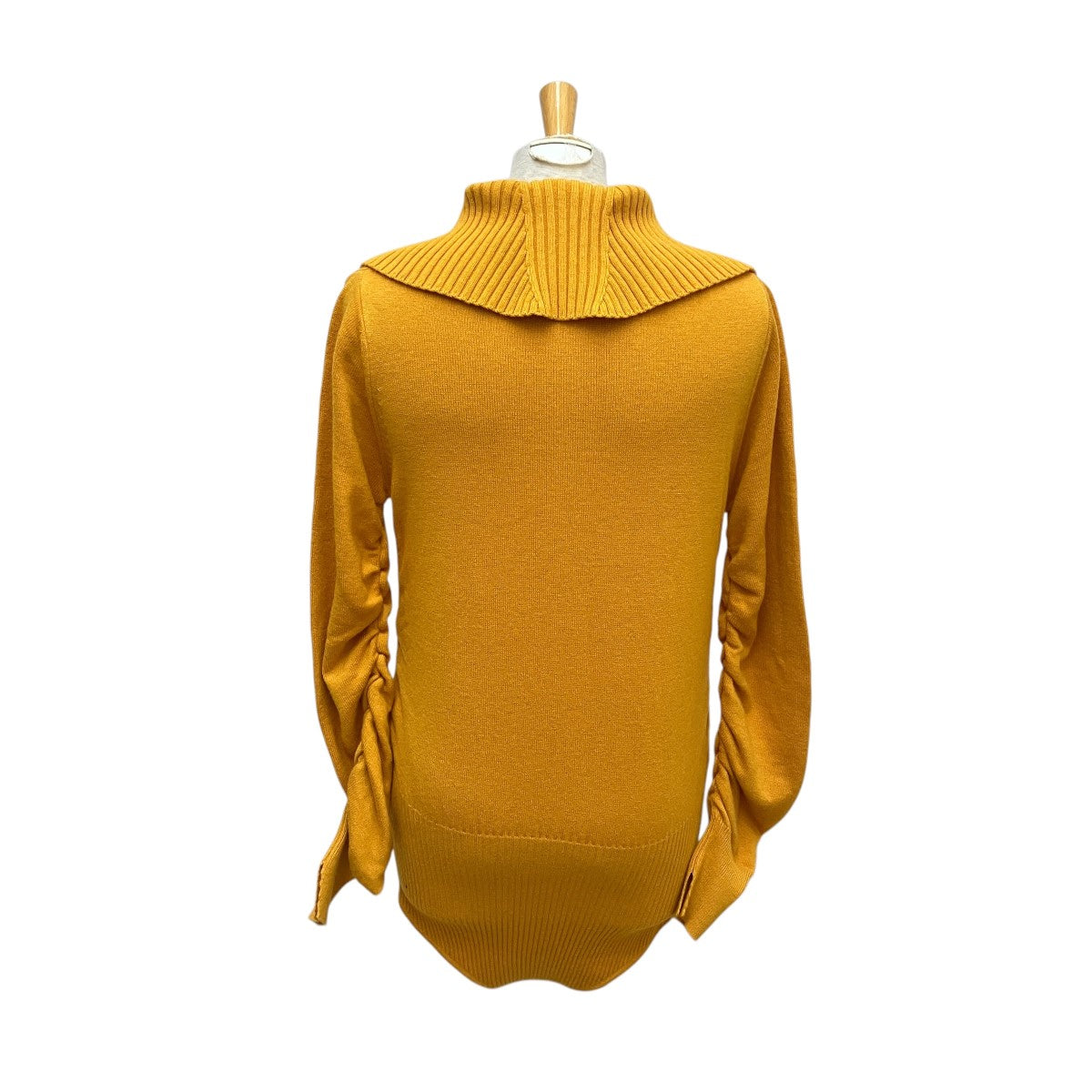 PERVERZE(パーバーズ) Wide Collar Knitニット オレンジ サイズ