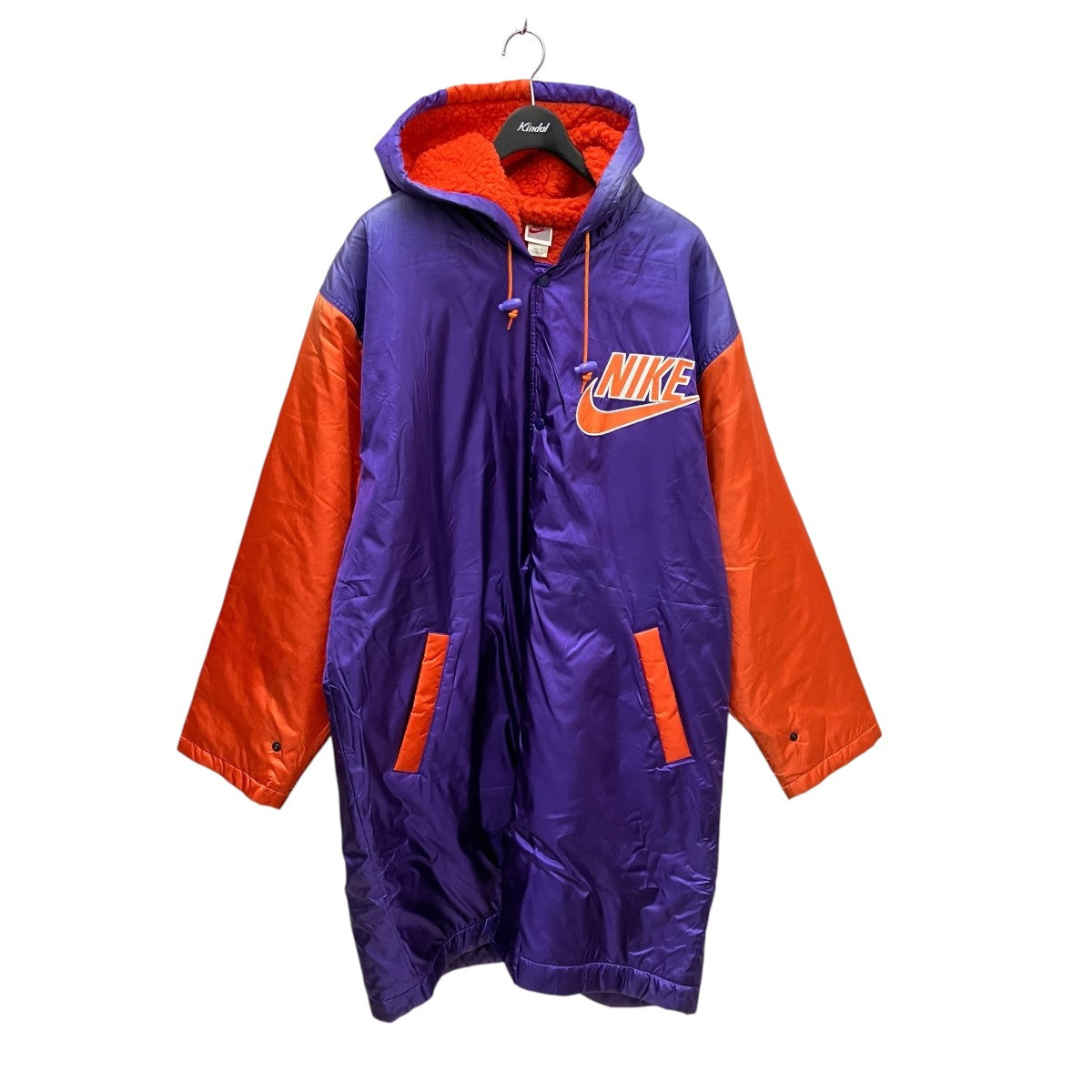 NIKE(ナイキ) 90S Vintageベンチコート パープル×オレンジ サイズ XL