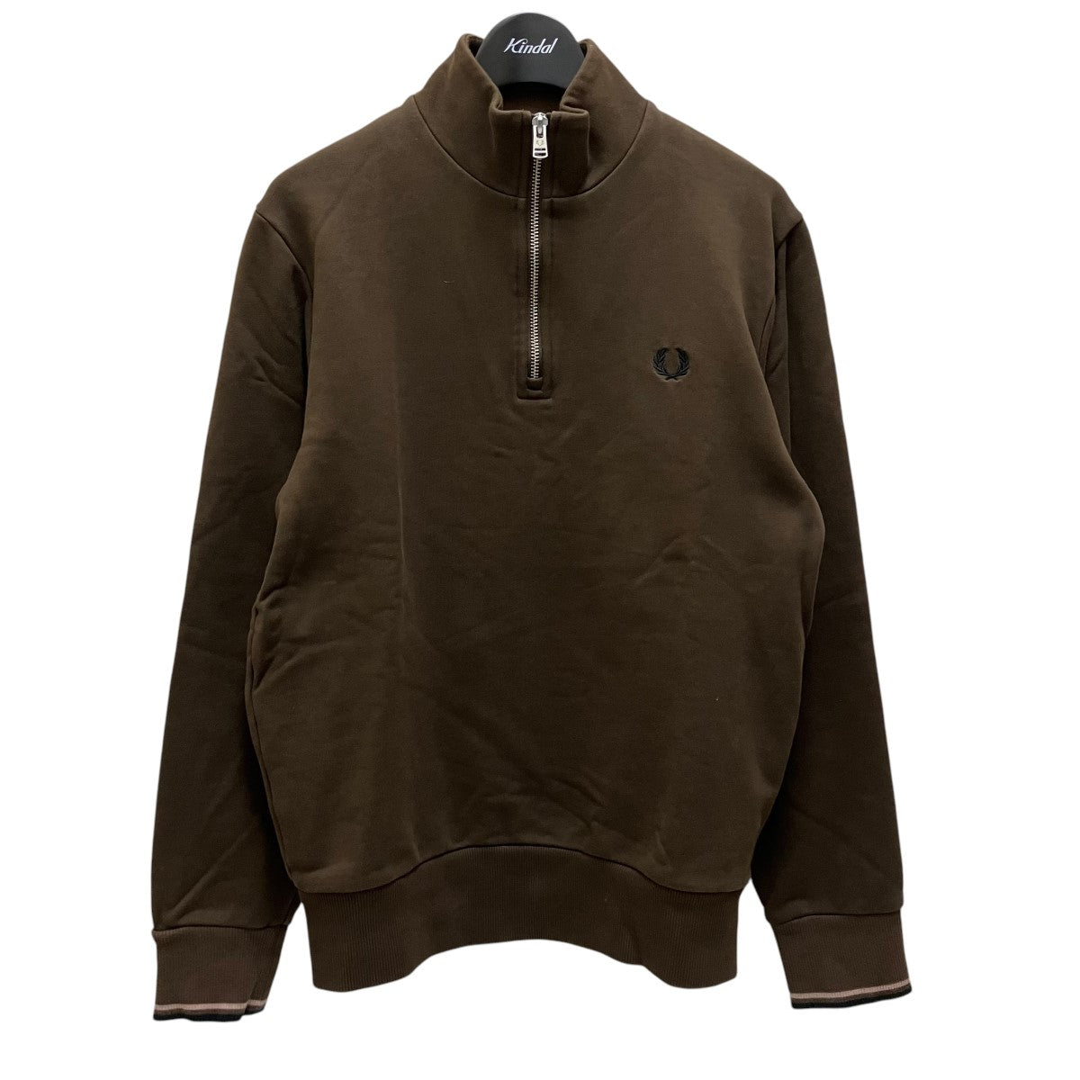 FRED PERRY Half Zip Sweatshirt M3574ハーフジッププルオーバーM3574 古着・中古-1枚目のアイテム画像