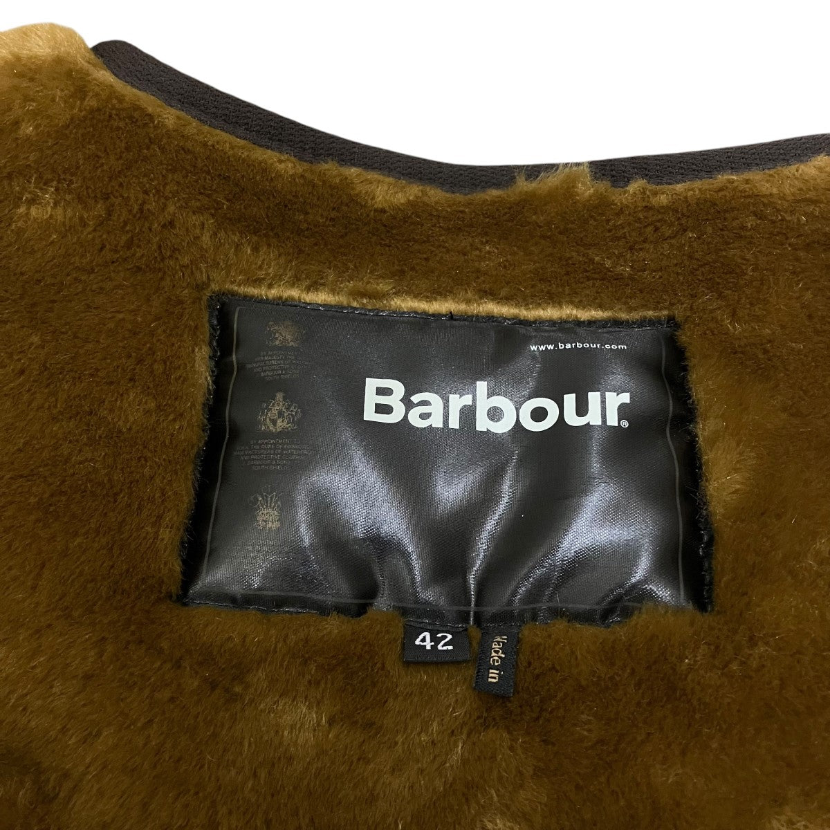 Barbour ボアベスト2102112 古着・中古-4枚目のアイテム画像