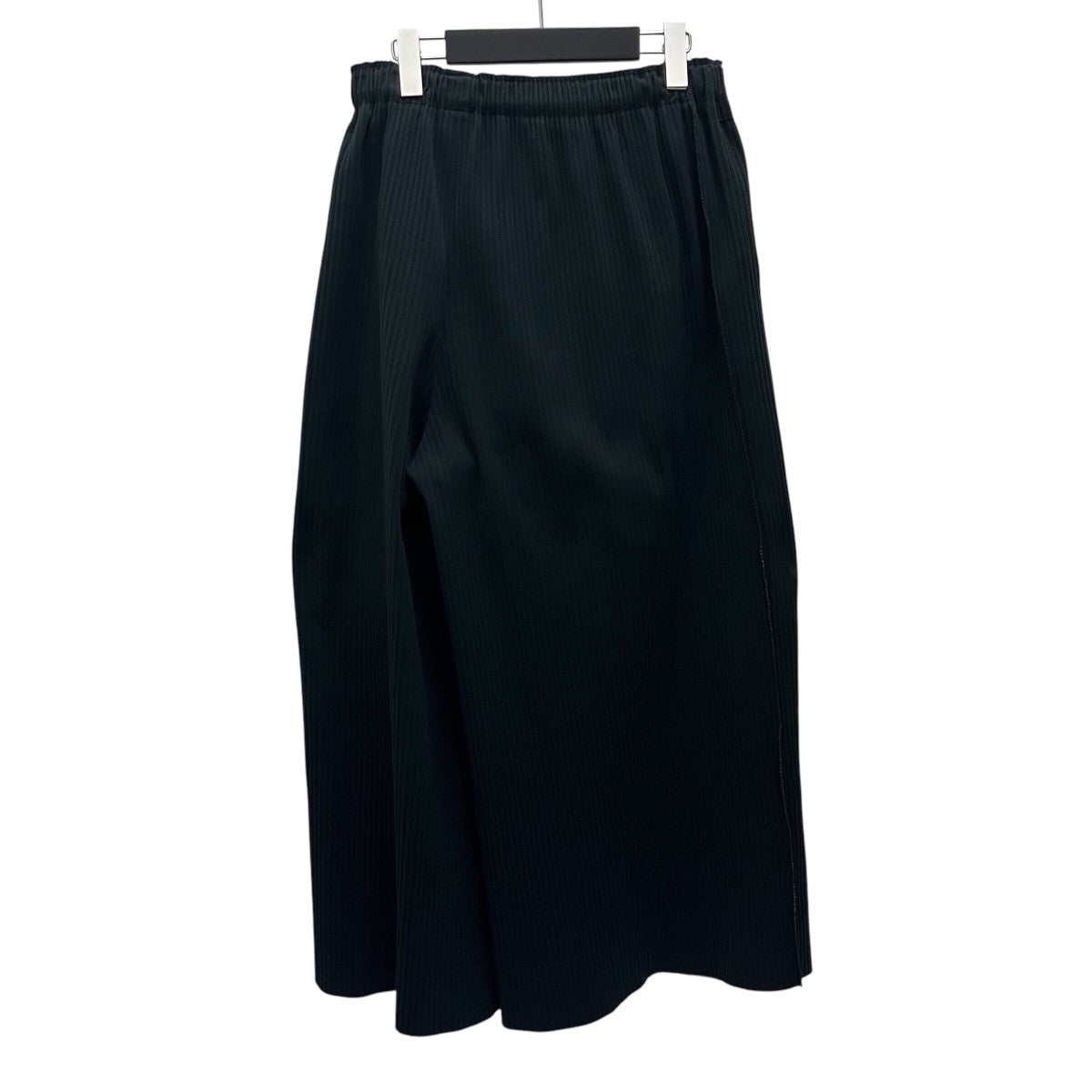 me ISSEY MIYAKE(ミーイッセイミヤケ) ワイドプリーツパンツ ブラック  