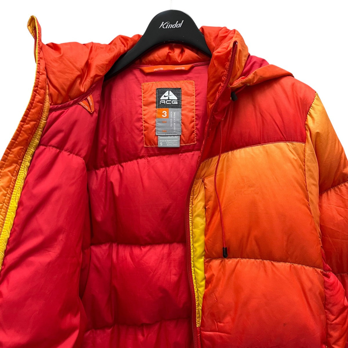 NIKE ACG 00’ｓ vintage中綿ジャケット 古着・中古-3枚目のアイテム画像