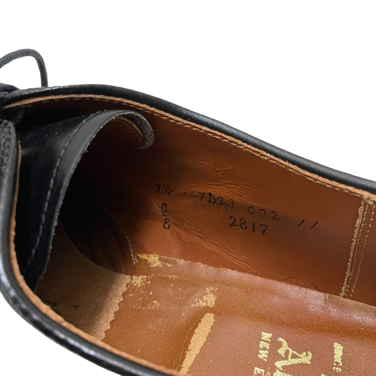 ALDEN(オールデン) Plain Toe Blucher Oxfordレザーシューズ2817