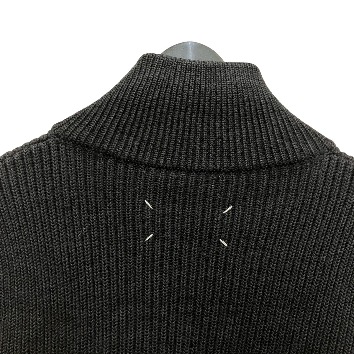 Maison Margiela(メゾンマルジェラ) ドライバーズニットジップ
