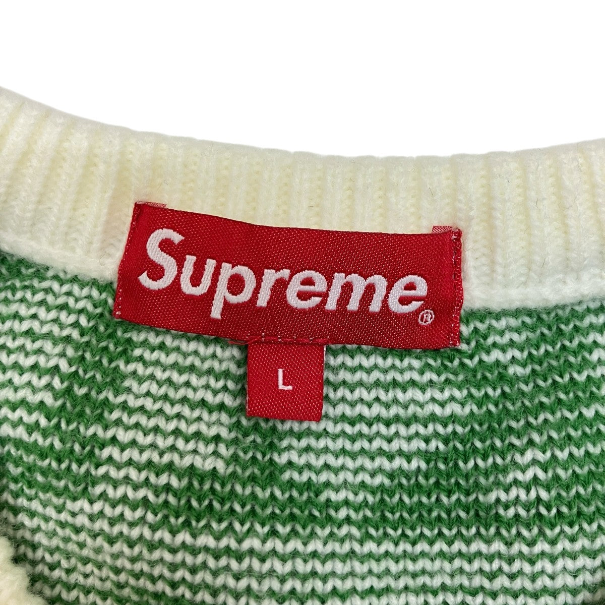 Supreme(シュプリーム) Fuck Knitted Sweater ホワイト サイズ L