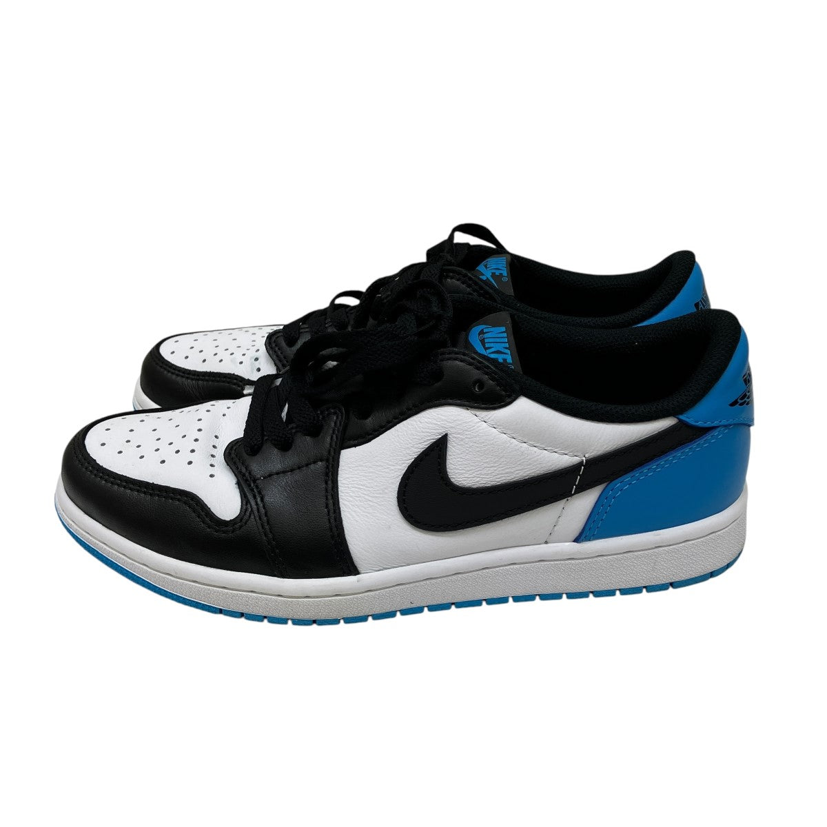 Air Jordan 1 Low OG  Black and Dark Powder Blue UNCスニーカーCZ0790-104