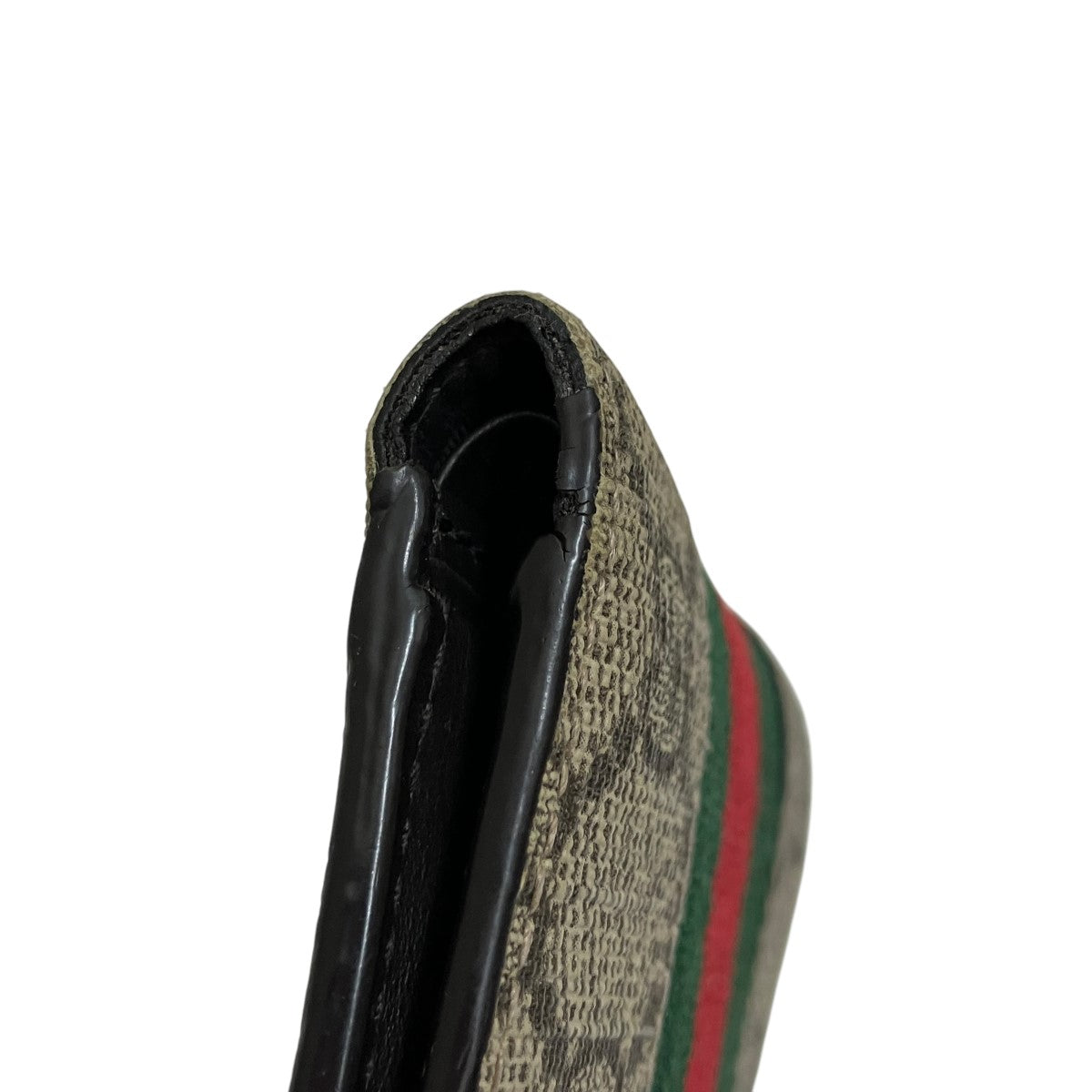 GUCCI(グッチ) GG シェリーライン2つ折り財布 408826｜【公式