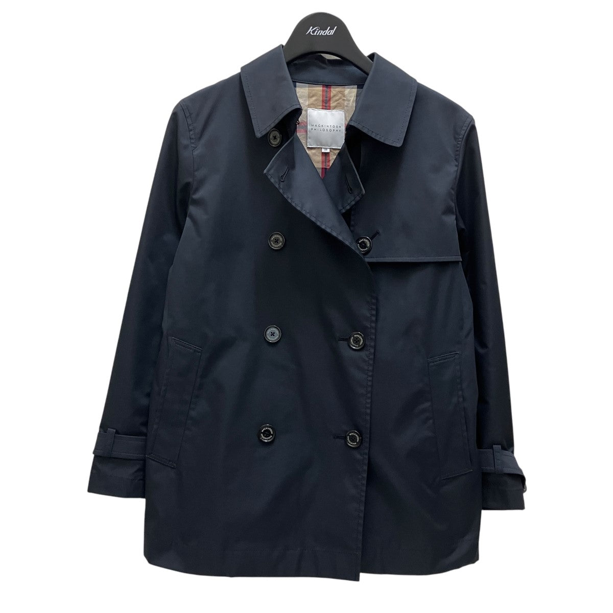 MACKINTOSH PHILOSOPHY ショートトレンチコートH5E05-125-29 古着・中古-1枚目のアイテム画像