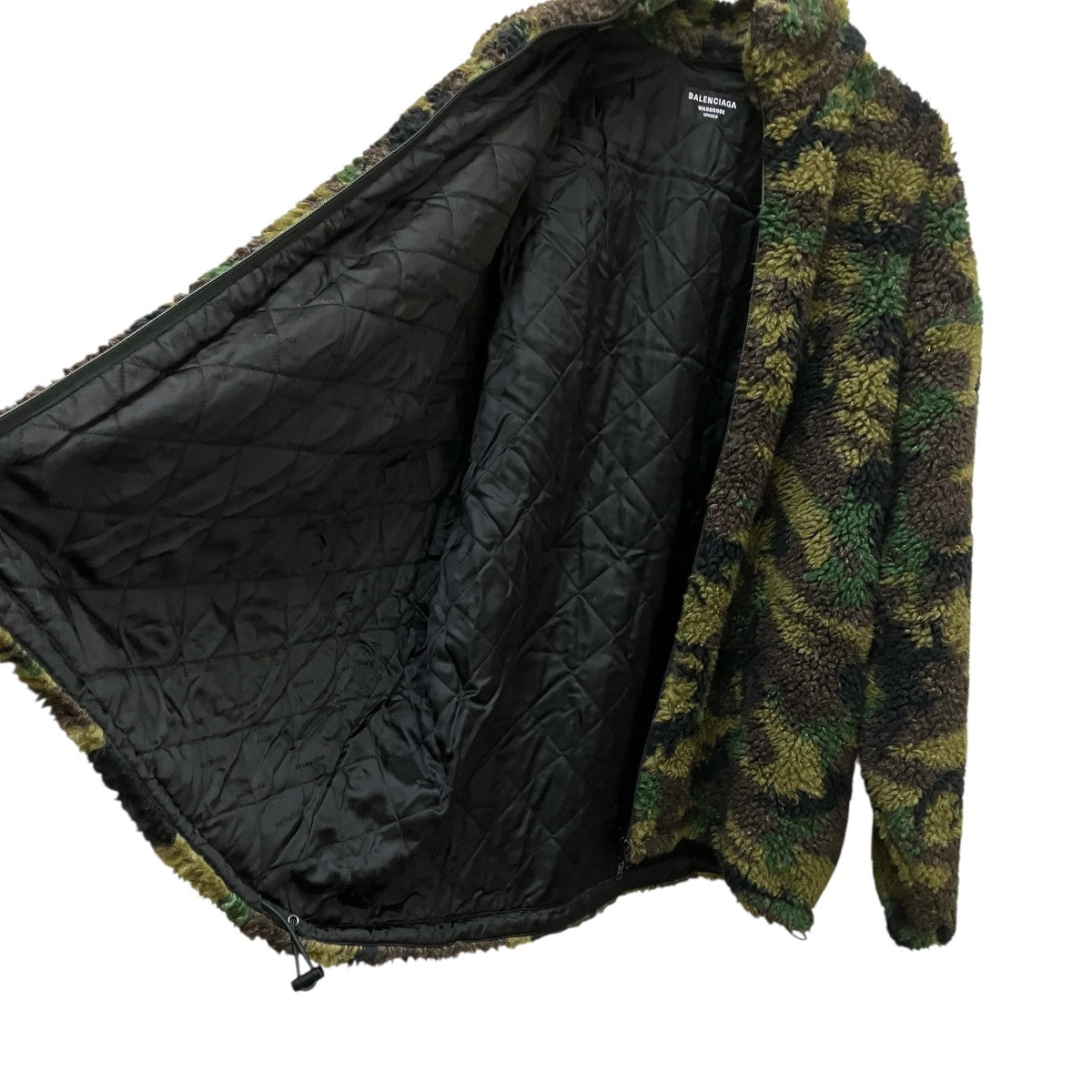 BALENCIAGA ピーコート ウールコート オリーブグリーン メンズ's コート＆ジャケット | Balenciaga JP