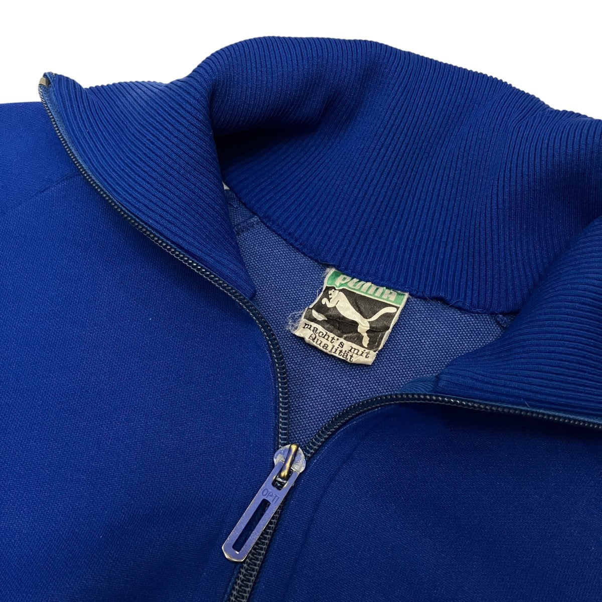 PUMA 70’ｓ 西ドイツ製 目付きトラックジャケット 古着・中古-4枚目のアイテム画像
