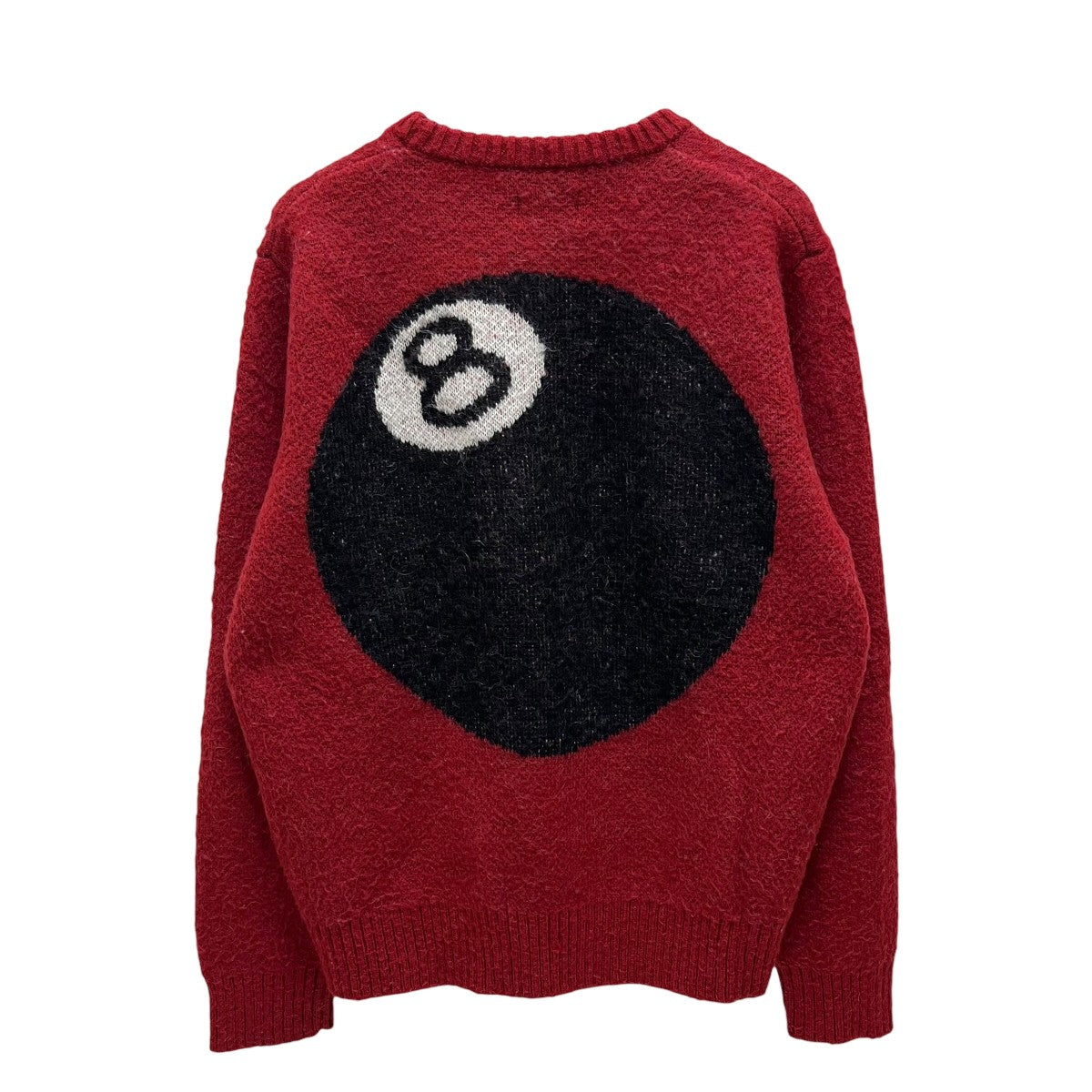 stussy(ステューシー) 8 BALL HEAVY BRUSHED SWEATERクルーネック