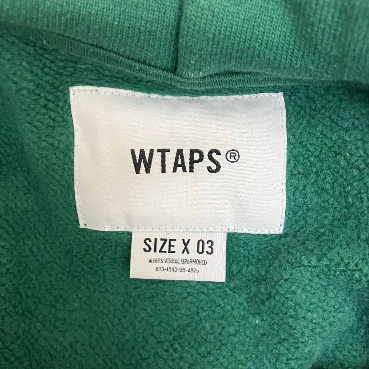 WTAPS パーカー　グリーン　ファイヤー WTAPS パーカー グリーン ファイヤー - メルカリ