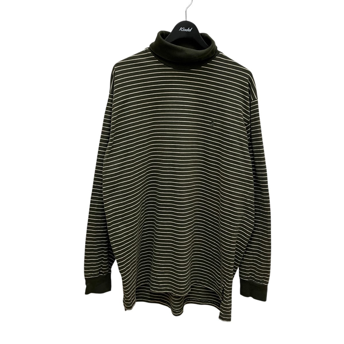 POLO RALPH LAUREN ボーダータートルネックカットソー 古着・中古-1枚目のアイテム画像