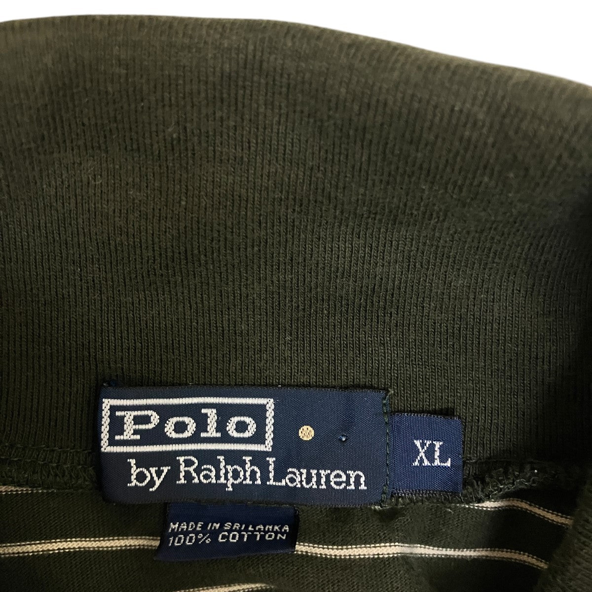 POLO RALPH LAUREN ボーダータートルネックカットソー 古着・中古-6枚目のアイテム画像
