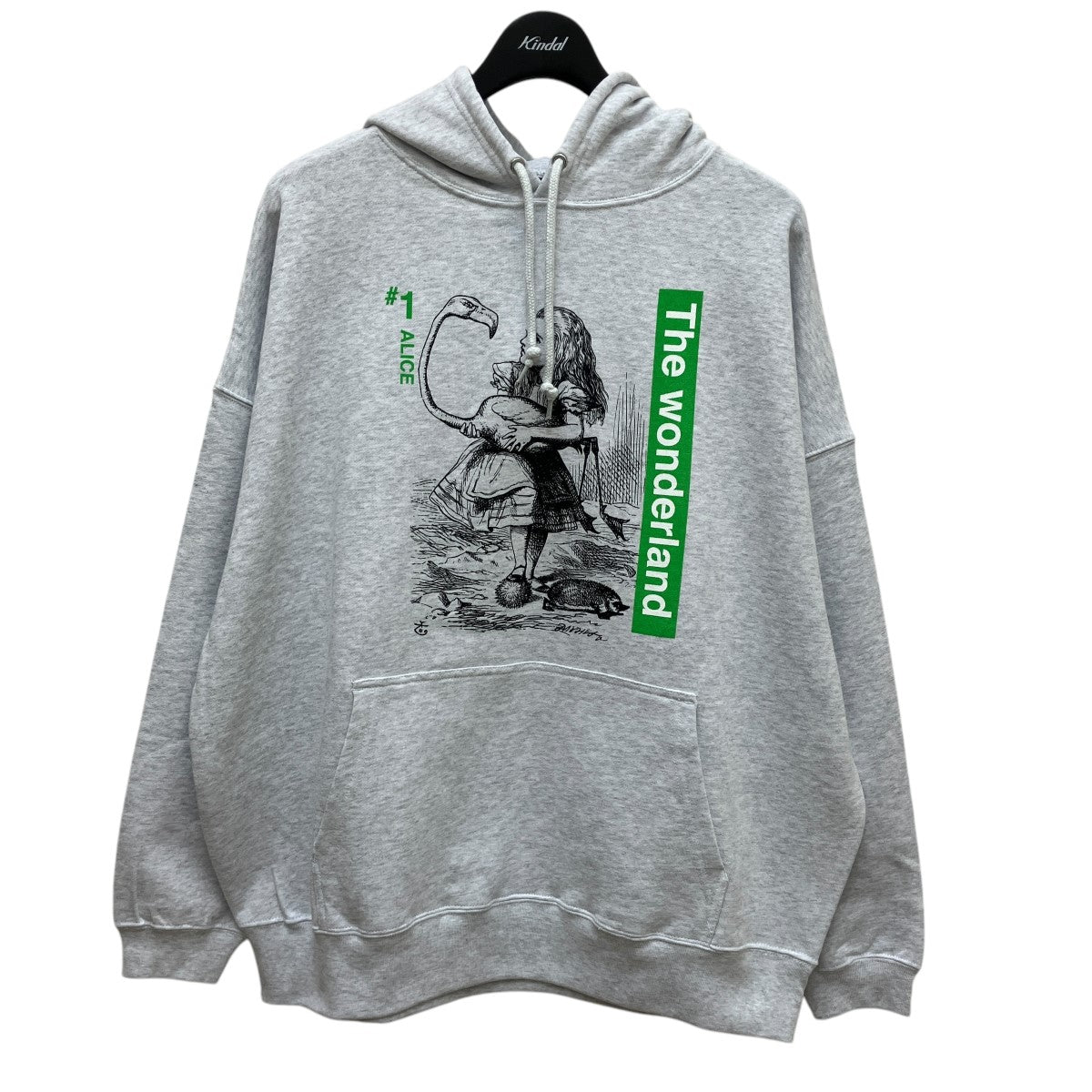 OVERSIZED PRINT HOODIEプルオーバーパーカーES20MTS-01