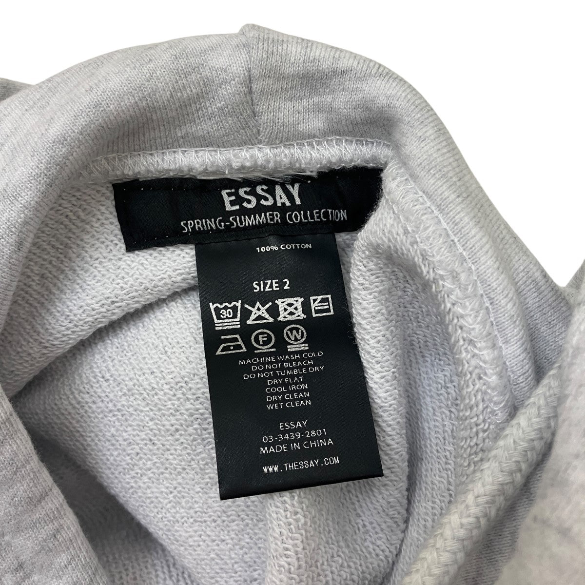 OVERSIZED PRINT HOODIEプルオーバーパーカーES20MTS-01