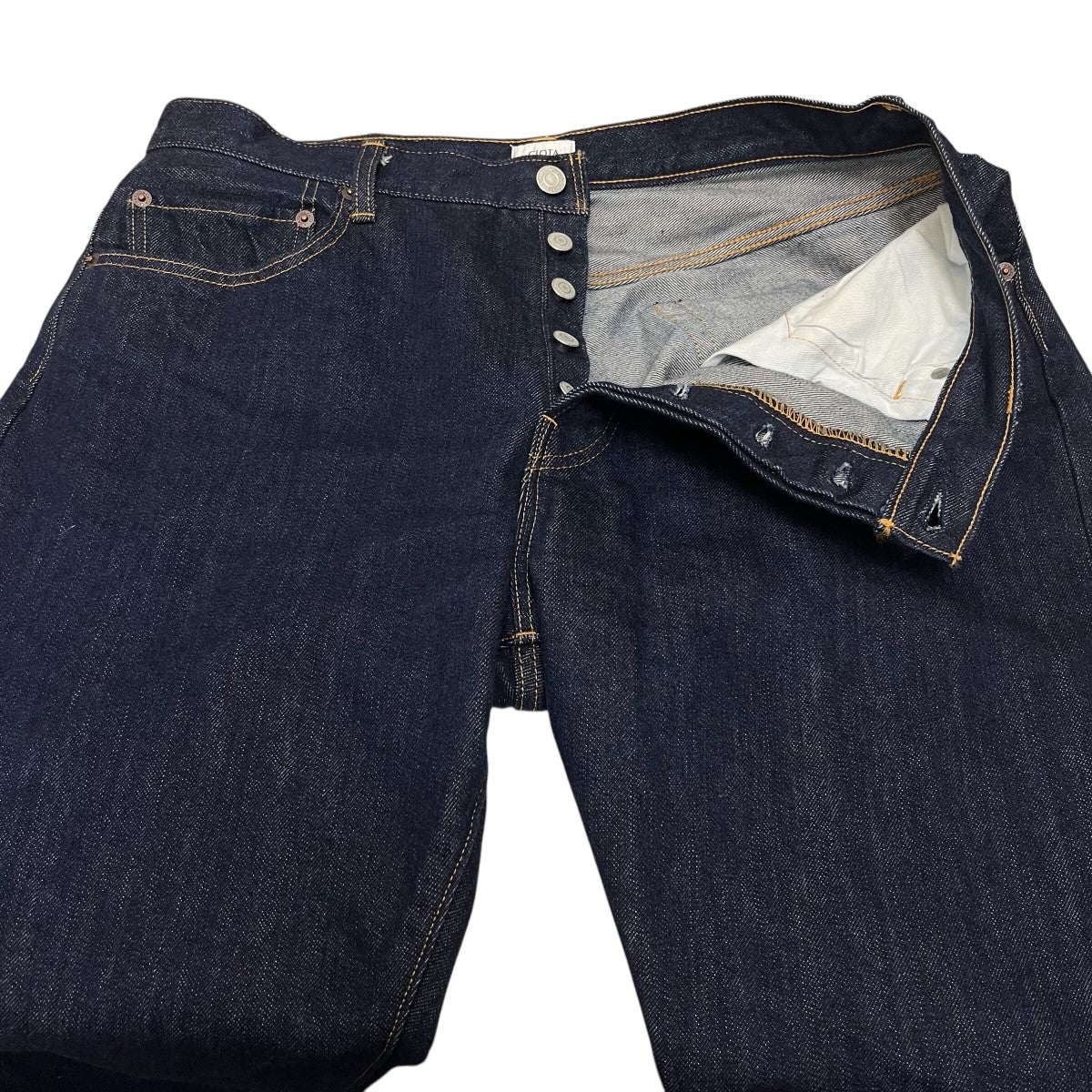 CIOTA◆ボトム/5/コットン/NVY/PTLM-129 CIOTA デニム テーパード 5ポケット パンツ Tapered 5Pocket Pants