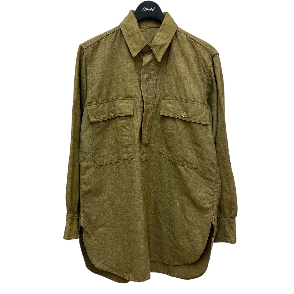 US ARMY 30’s Vintageプルオーバーシャツ 古着・中古-1枚目のアイテム画像