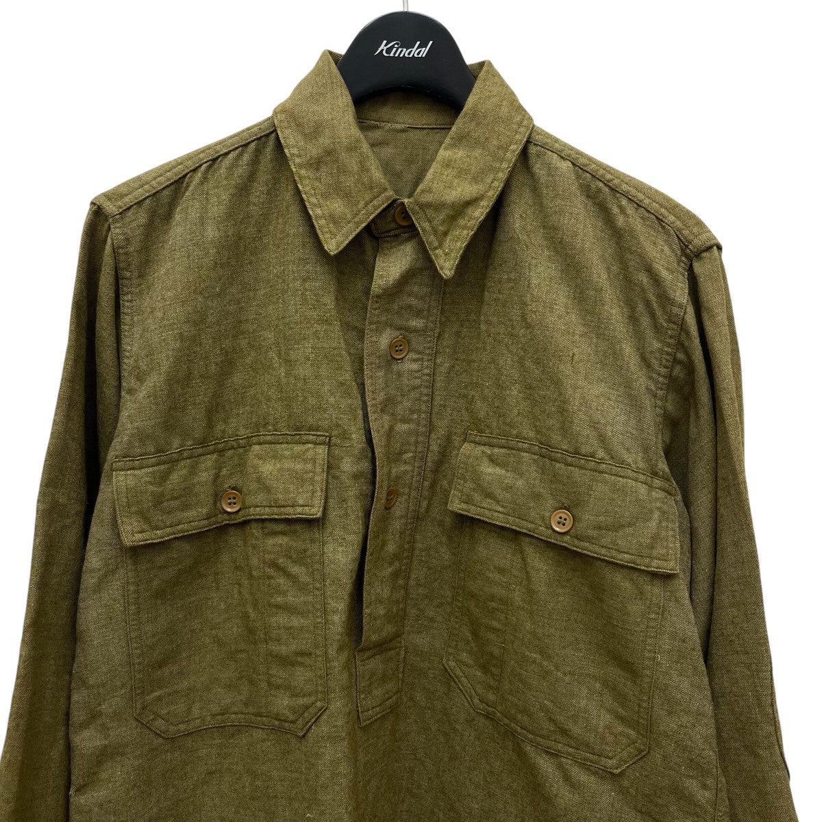 US ARMY 30’s Vintageプルオーバーシャツ 古着・中古-3枚目のアイテム画像