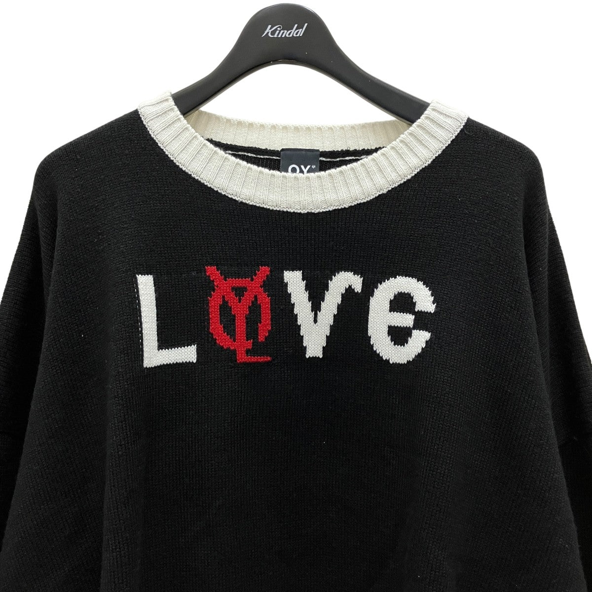 て*様 【10/10まで元値の半額】新品未使用 OY ニット ブラック ユニセッ OY(オーワイ) クルーネックニット ブラック｜【公式】カインド