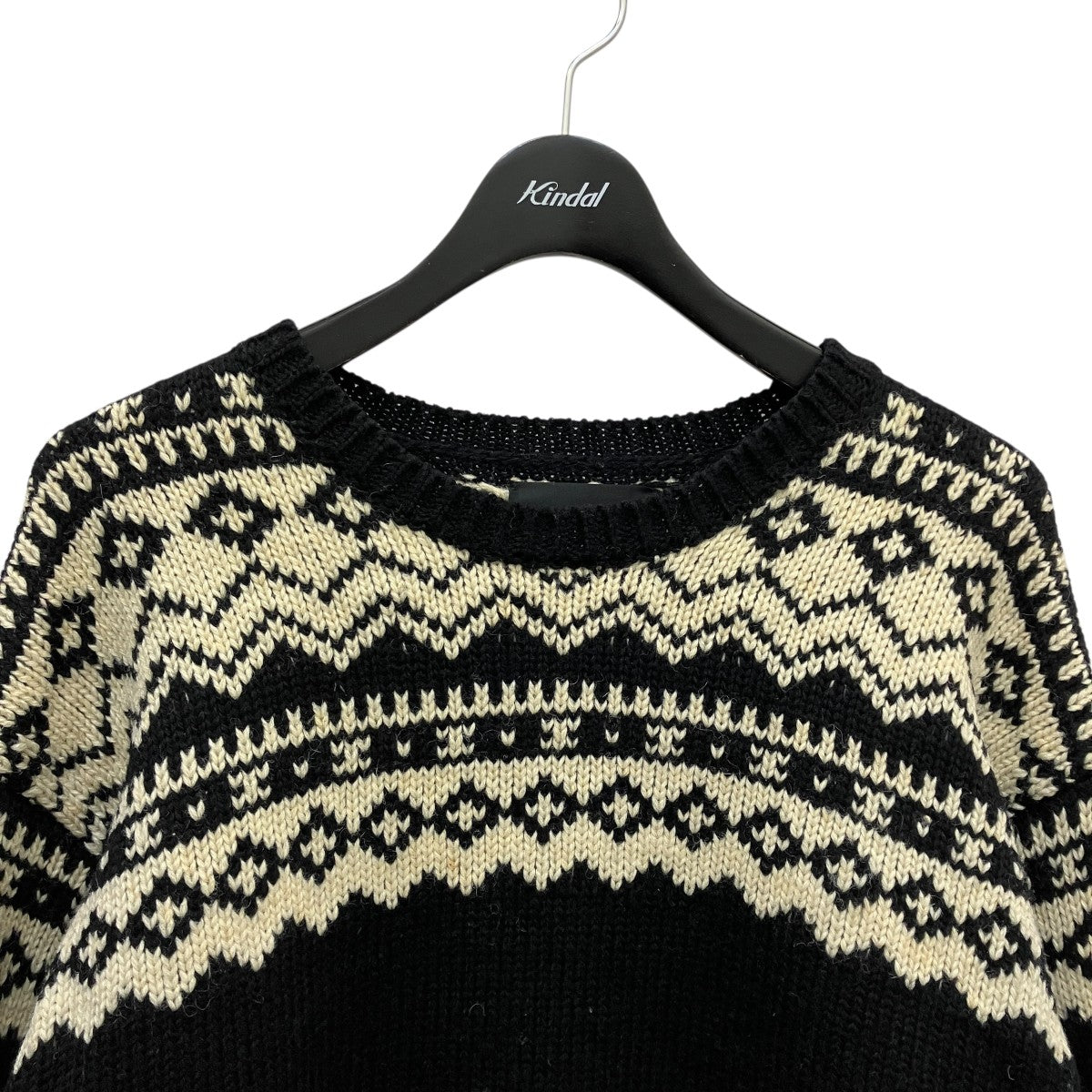 stussy ノルディック柄ニット 古着・中古-2枚目のアイテム画像