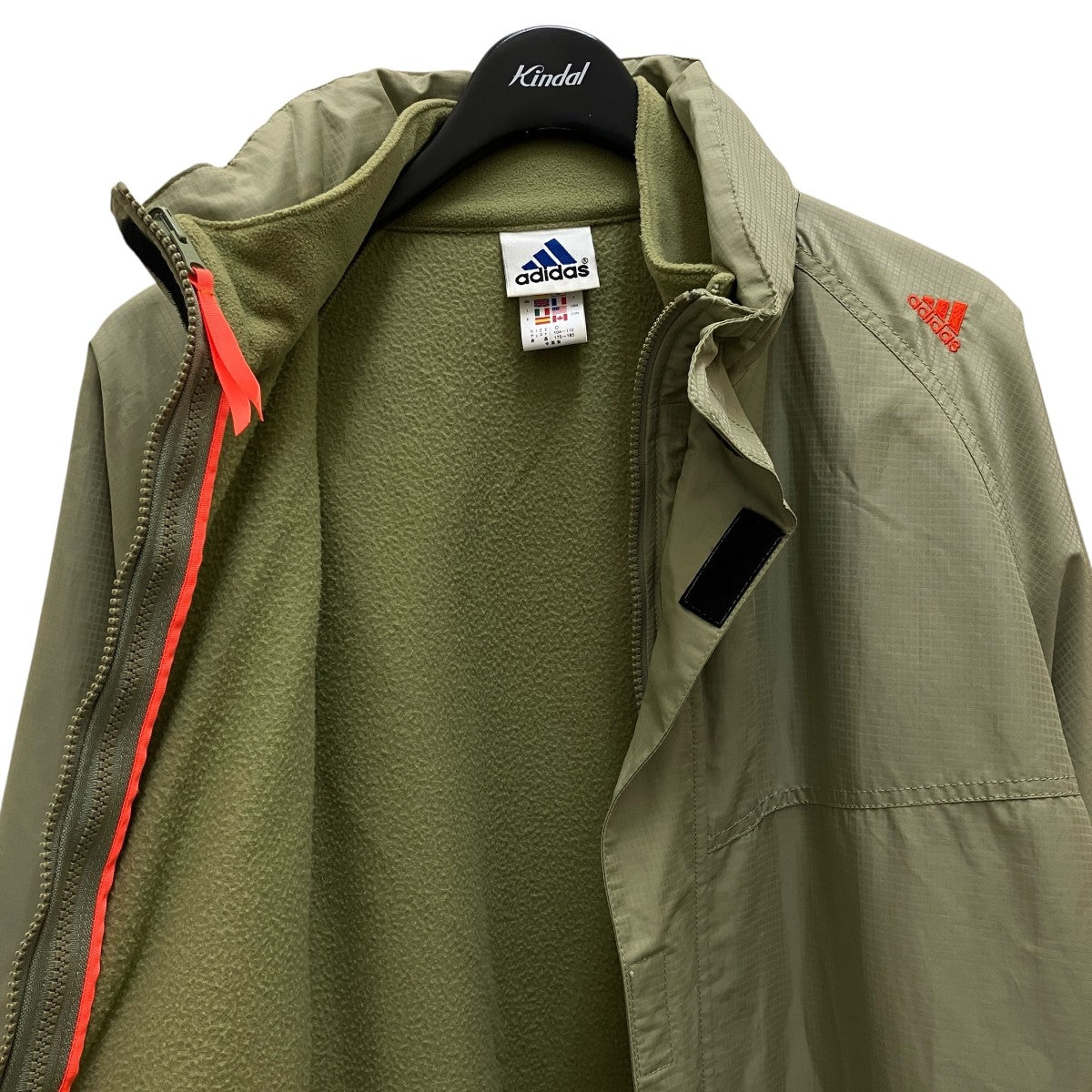 ビンテージadidas ブラック ジャケット Lサイズ adidas - 90sXL】アディダス刺繍トラックジャケット古着ジャージ