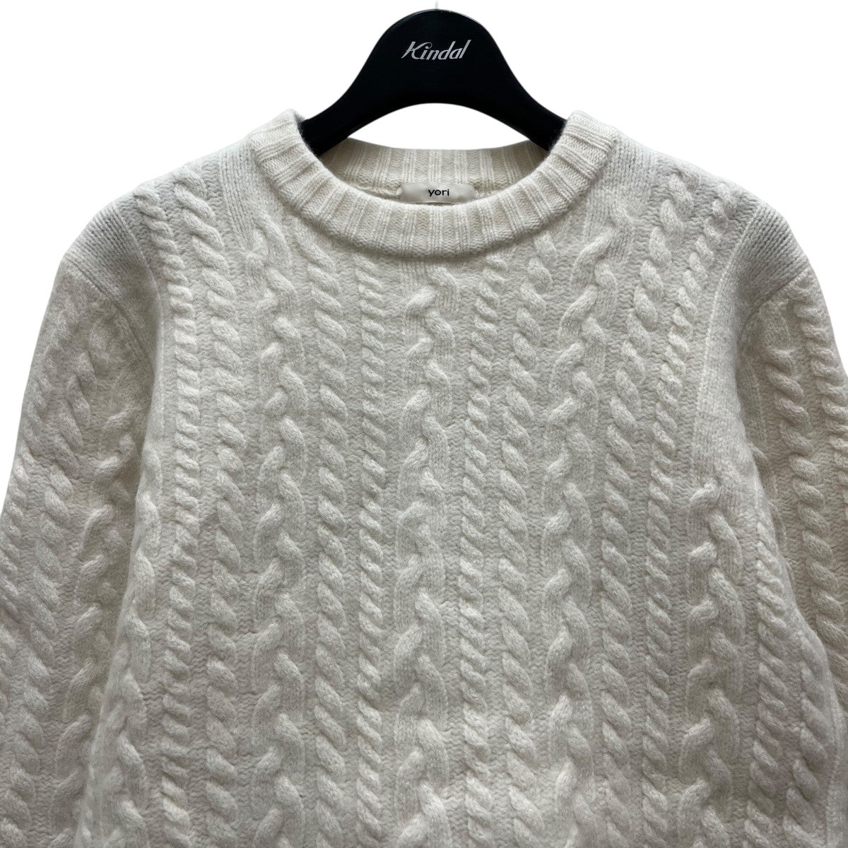 yori ケーブルニットYR2135-077AW 古着・中古-3枚目のアイテム画像