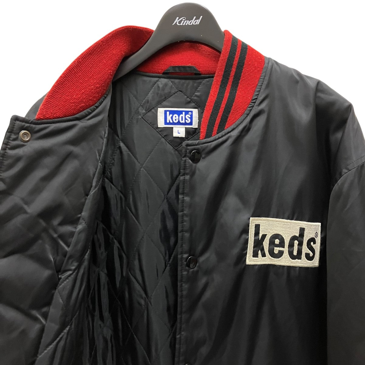 Keds 90’ｓ Vintageスタジャン 古着・中古-3枚目のアイテム画像