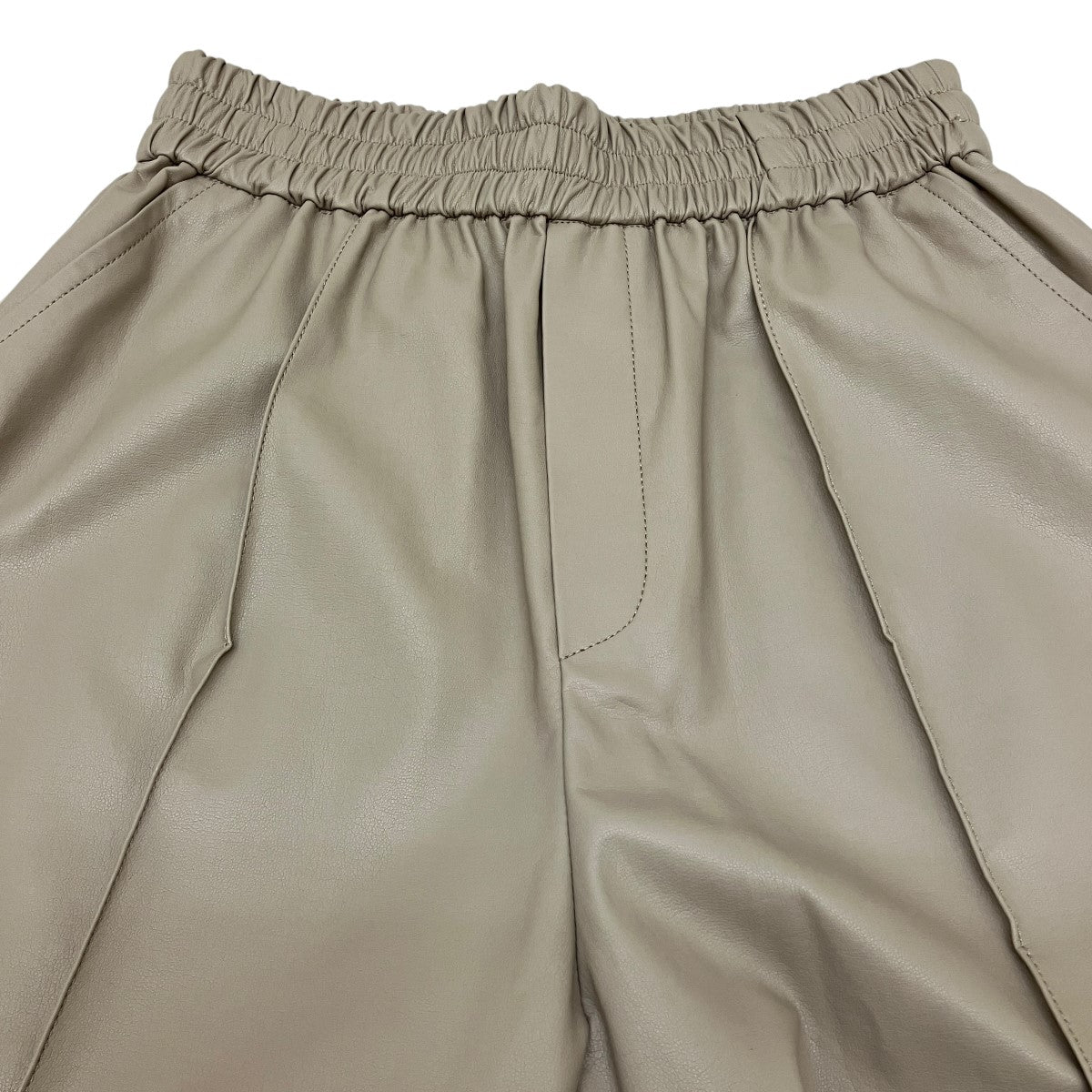 LE CIEL BLEU シンセティックレザーハーフパンツ25S68621 古着・中古-3枚目のアイテム画像