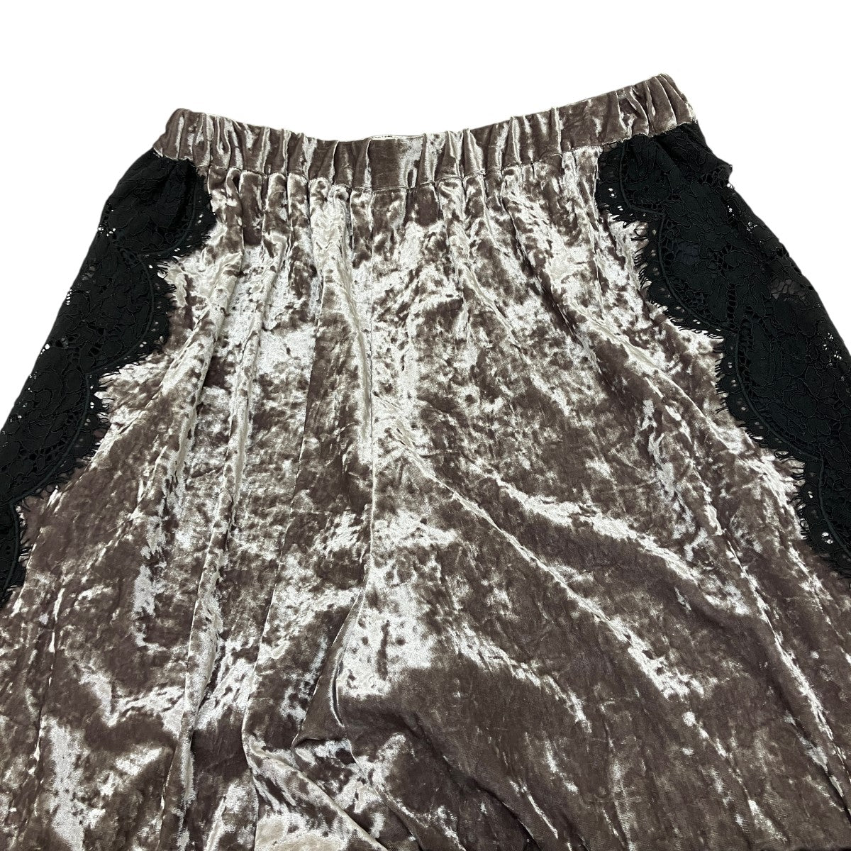 LE CIEL BLEU Side Lace Pantsサイドレースワイドパンツ27S68101 古着・中古-4枚目のアイテム画像