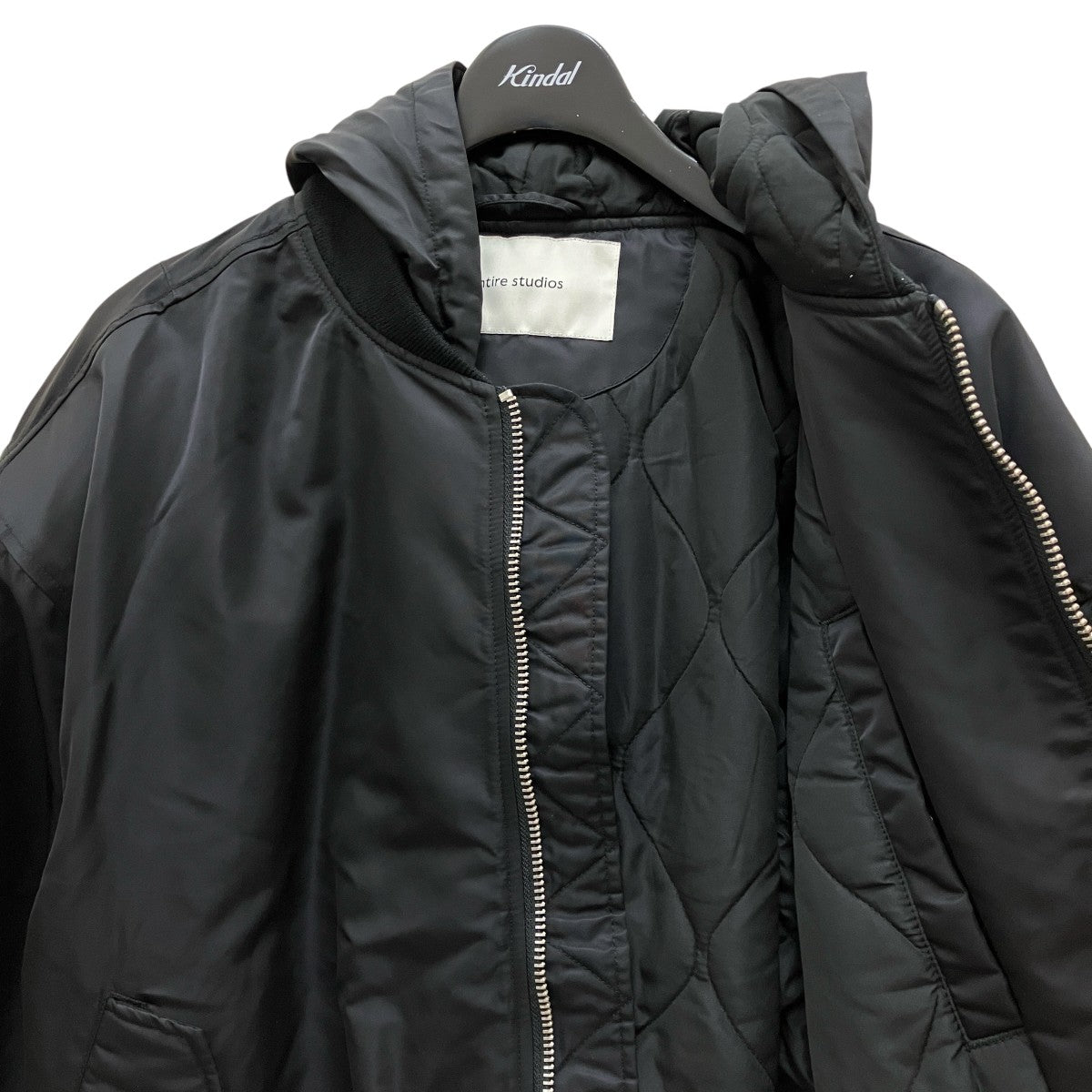 ENTIRE STUDIOS(エンタイアスタジオ) HOODED BROAD BOMBERボンバー