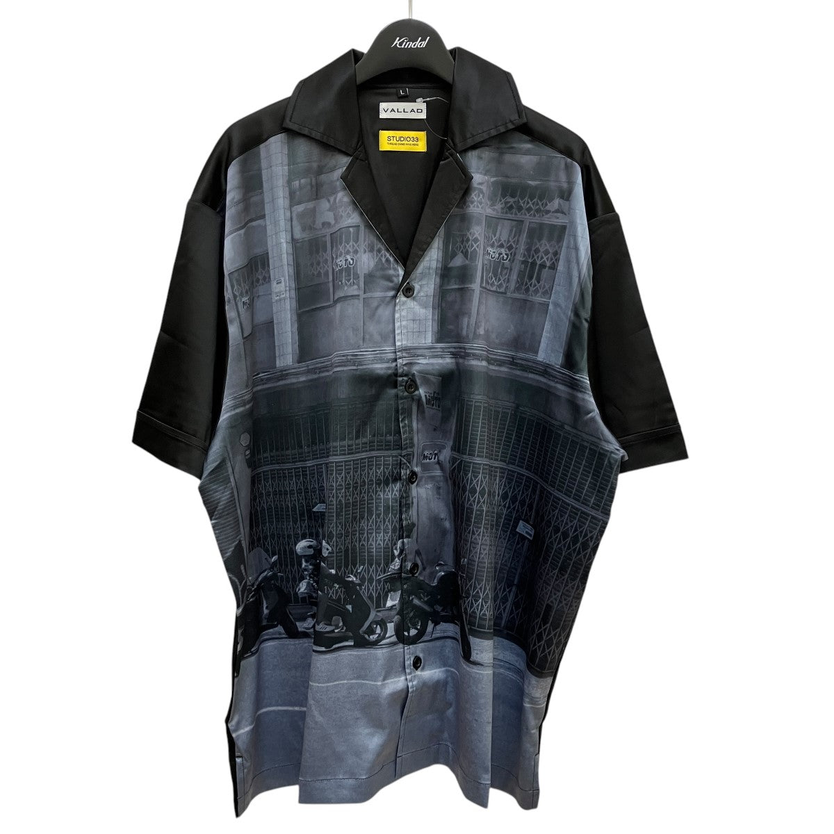 VALLADXSTUDIO 33 SS SHIRTSオープンカラーシャツ