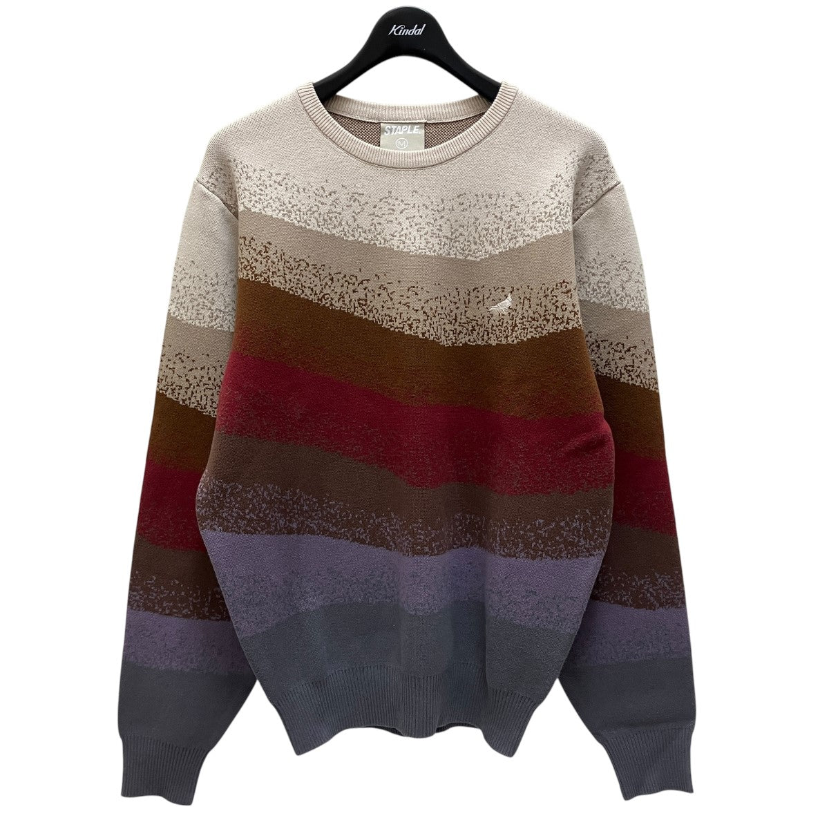 LANDSCAPE INTARSIA SWEATERクルーネックニット2309S7317