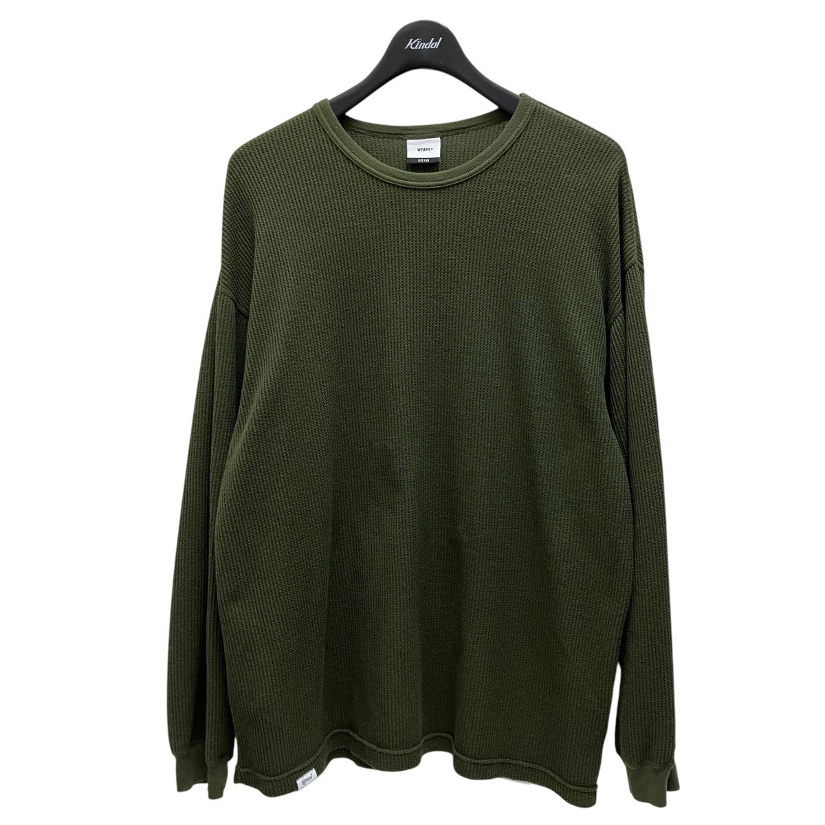 WTAPS ダブルタップス Waffle LS Cotton サーマル ロンT WTAPS ダブルタップス 23AW WAFFLE 01/LS/COTTON.SIGN 232ATDT