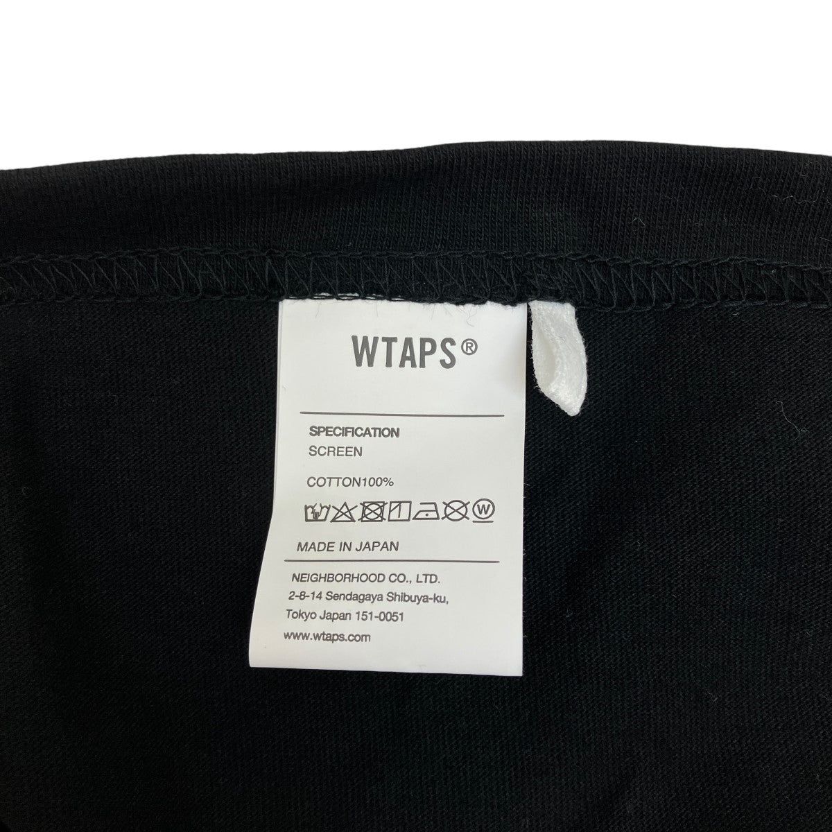 WTAPS(ダブルタップス) 半袖Tシャツ ブラック サイズ 3｜【公式
