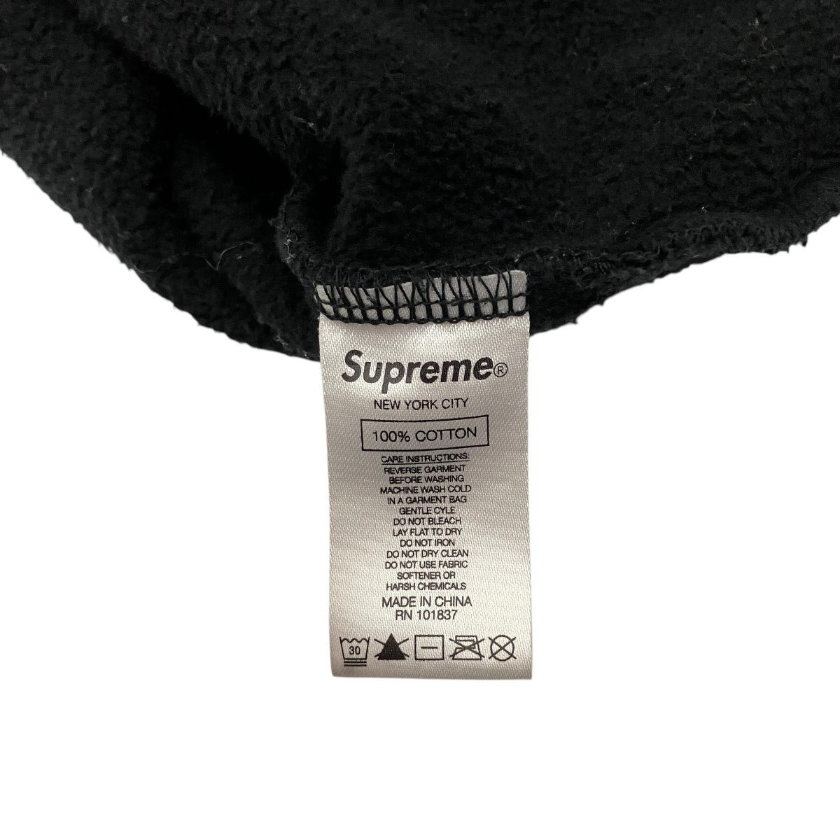 19AWRhinestone Script Hooded Sweatshirtプルオーバーパーカー
