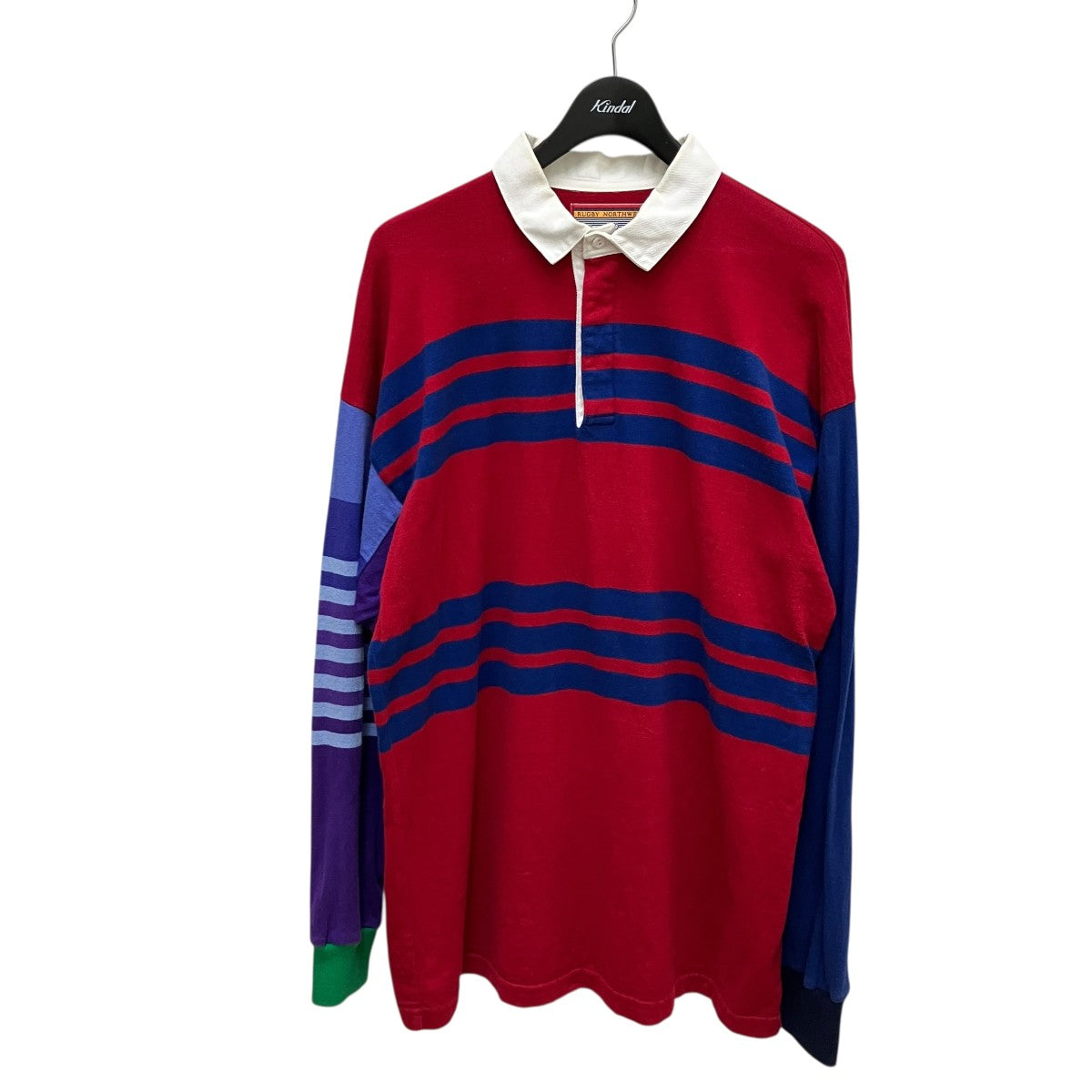 RUGBY NORTHWEST ボーダーラガーシャツ 古着・中古-1枚目のアイテム画像