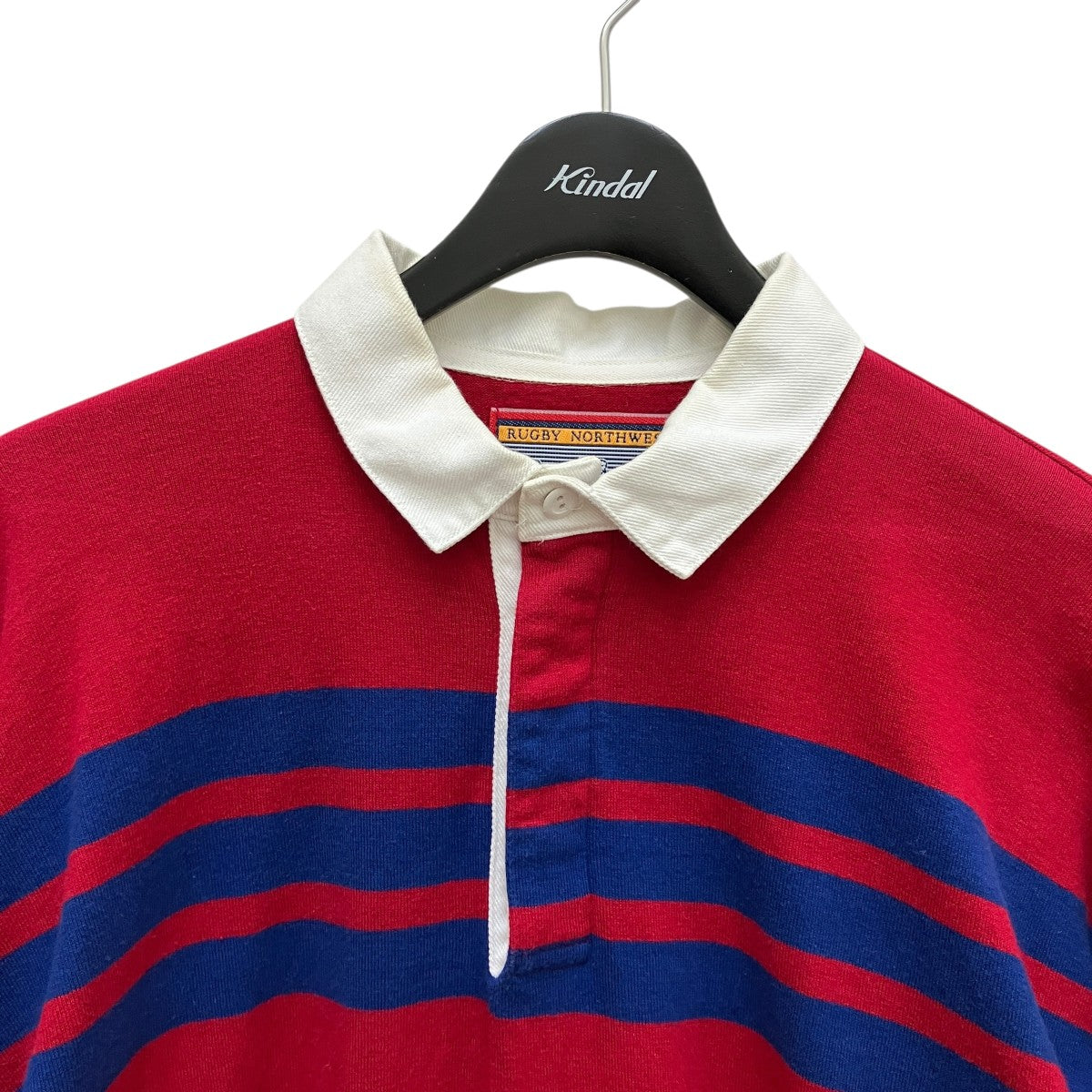 RUGBY NORTHWEST ボーダーラガーシャツ 古着・中古-2枚目のアイテム画像