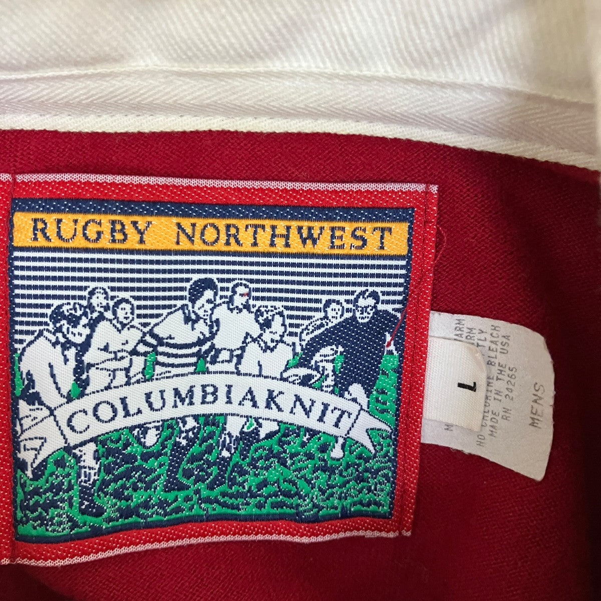 RUGBY NORTHWEST ボーダーラガーシャツ 古着・中古-6枚目のアイテム画像