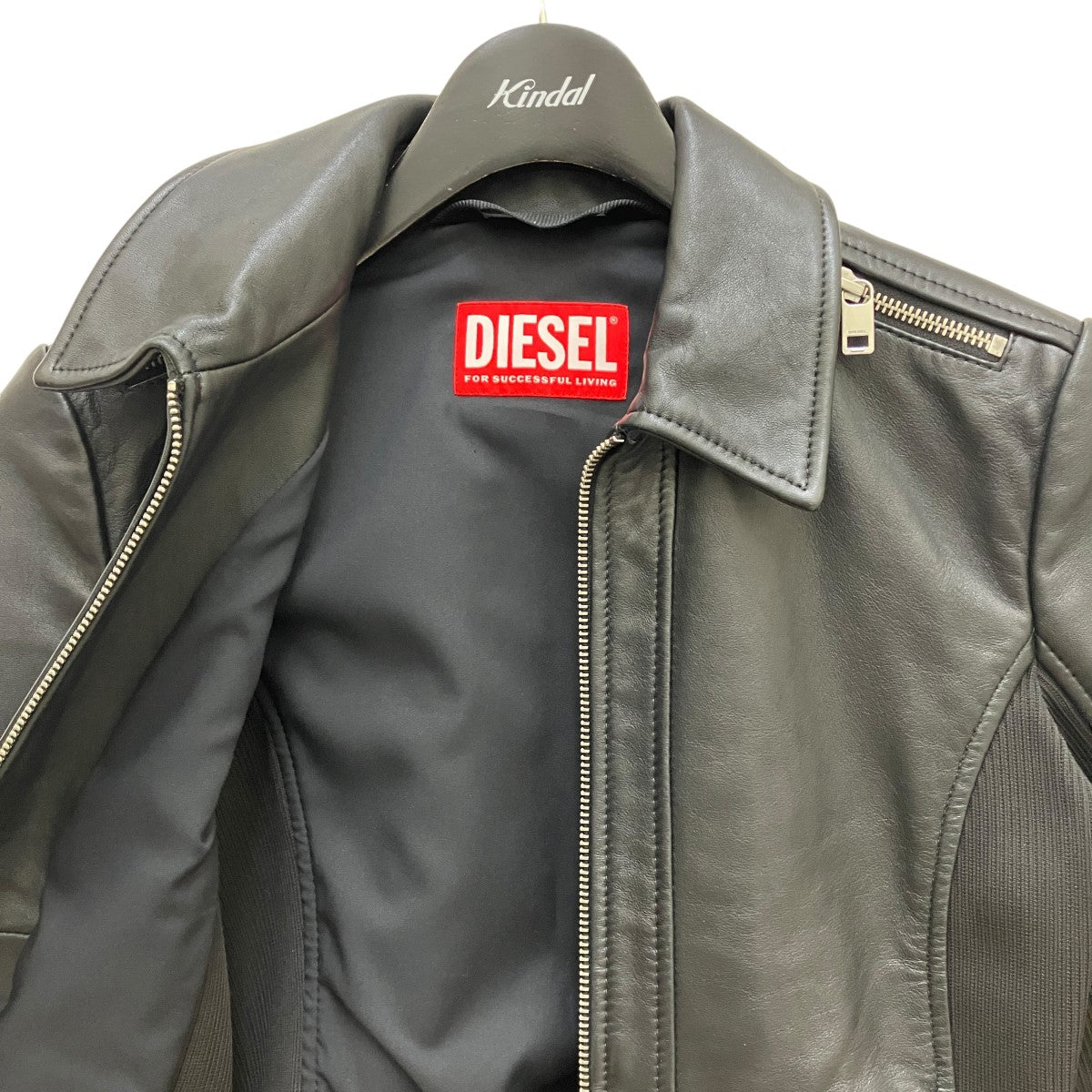 DIESEL レザージャケットL-SASK 古着・中古-3枚目のアイテム画像