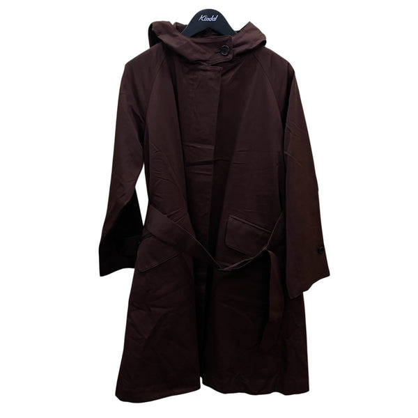 美品　マーガレットハウエル　コットンギャバジン　コート　23AW ブラウン　1 MARGARET HOWELL(マーガレットハウエル) 23AWコットンギャバジンコート