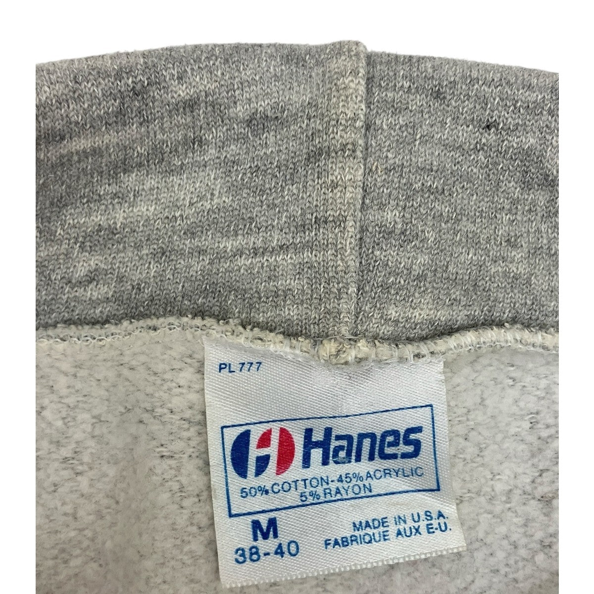 Hanes×LOTTO 80Sパーカー 古着・中古-6枚目のアイテム画像