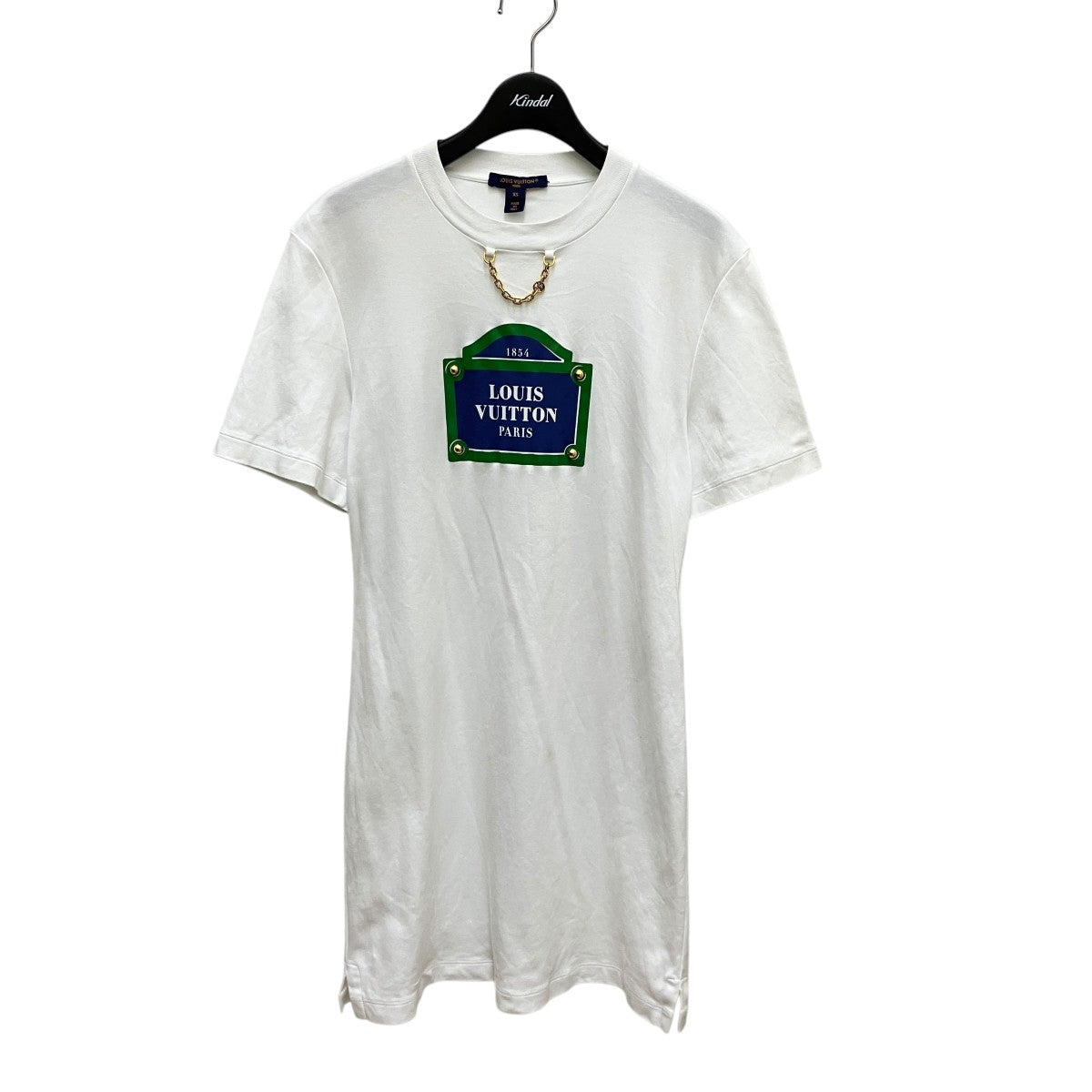 ルイヴィトン LOUIS VUITTON 半袖Tシャツ 112627 ホワイト サイズ：XS LOUIS VUITTON(ルイヴィトン) 半袖Tシャツ112627 112627