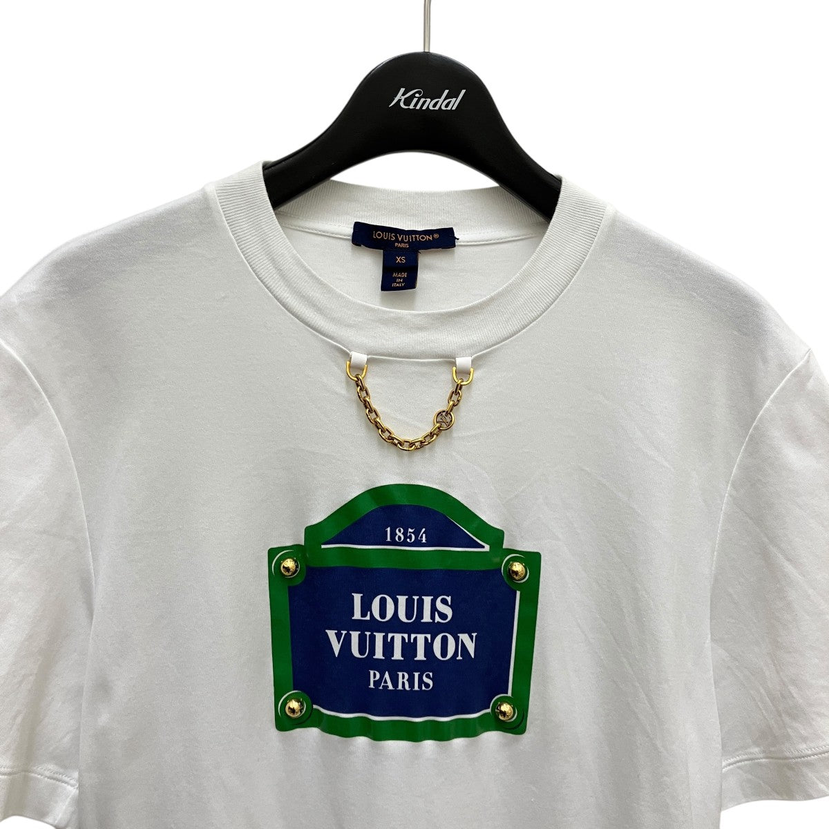 ルイヴィトン LOUIS VUITTON 半袖Tシャツ 112627 ホワイト サイズ：XS LOUIS VUITTON(ルイヴィトン) 半袖Tシャツ112627 112627
