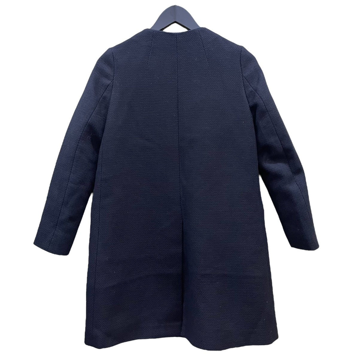 miu miu ネイビー ダブルブレスト コート Miu Miu: Men's Double-Breasted Coat (Baltic Blue) | DSMNY E-SHOP