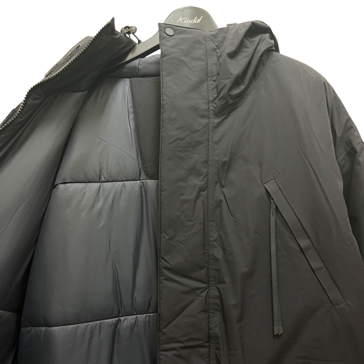 HYKE(ハイク) PERTEX HOODED PADDED COAT中綿コート212-17313 020 212
