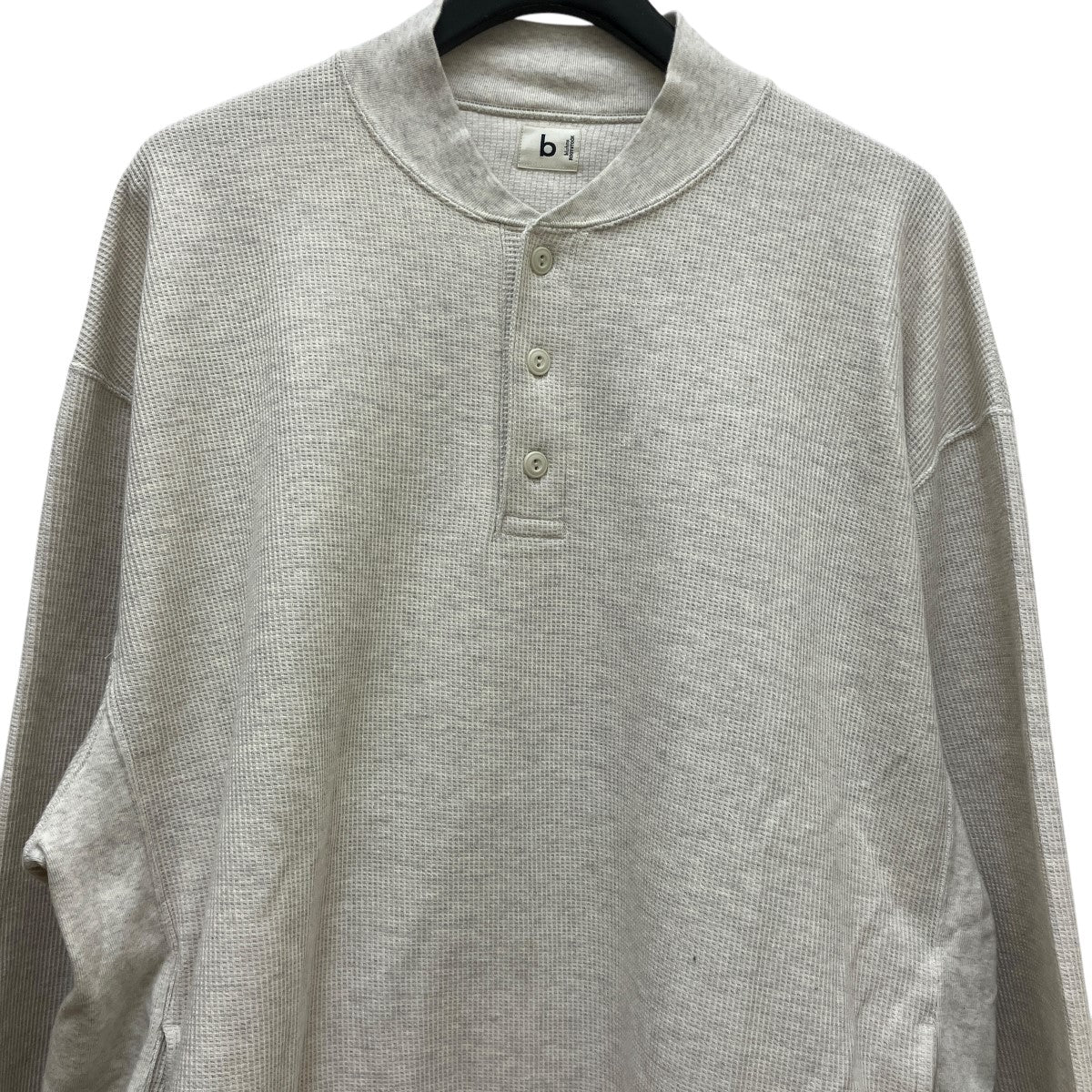 ブラームス　24SS ヘンリーネックサーマルカットソー 別注】 ＜blurhms＞ ヘンリー サーマル カットソー