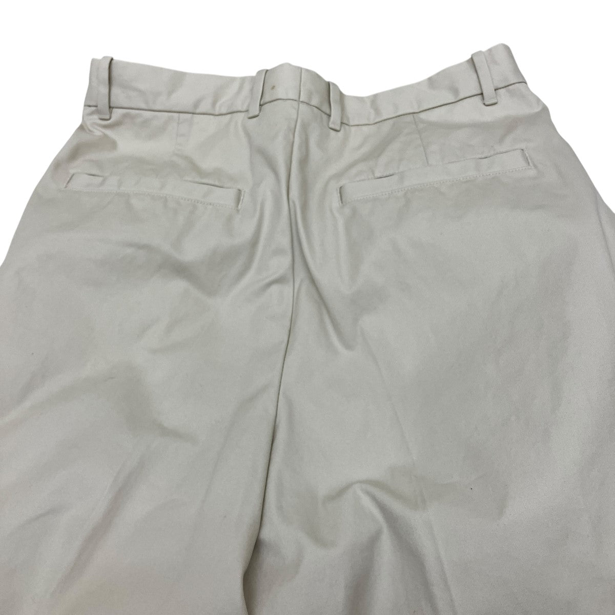【美品】Steven Alan BEPPETEX トラウザーズ 白 L コットン Steven Alan（スティーブンアラン）の「＜Steven Alan