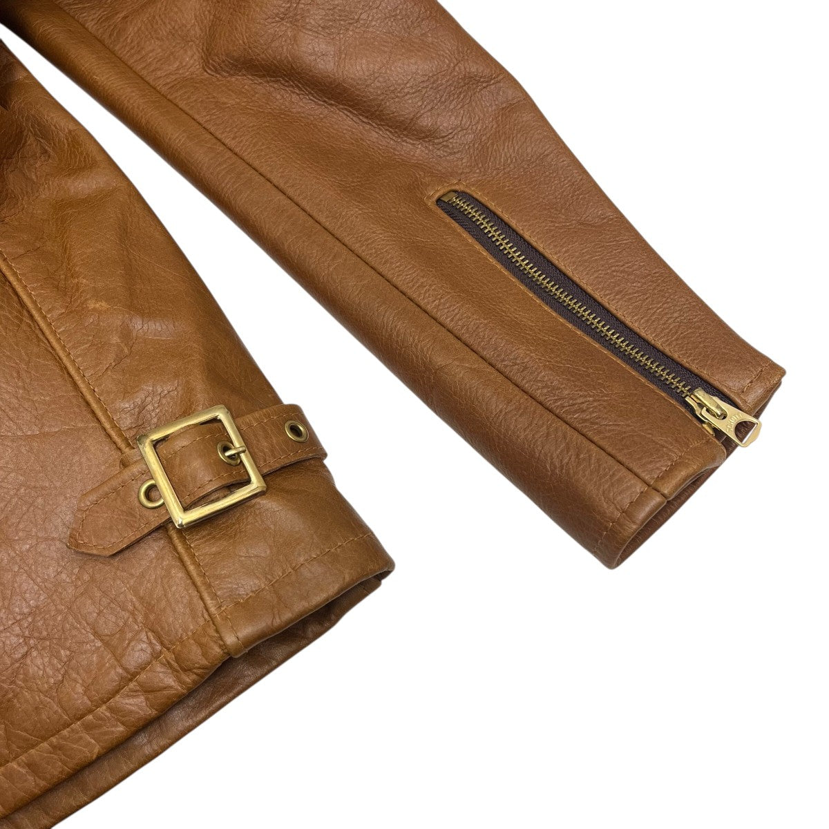 Schott(ショット) 103US TRUCKER JACKETライナー付レザーライダース