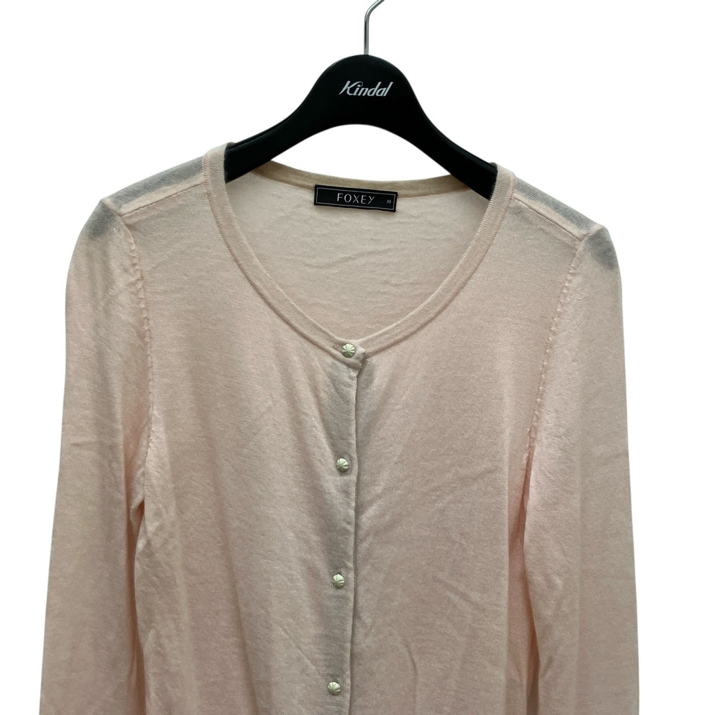 FOXEY カシミアカーディガン チンチラ襟 美品♡ 美品 フォクシー  
